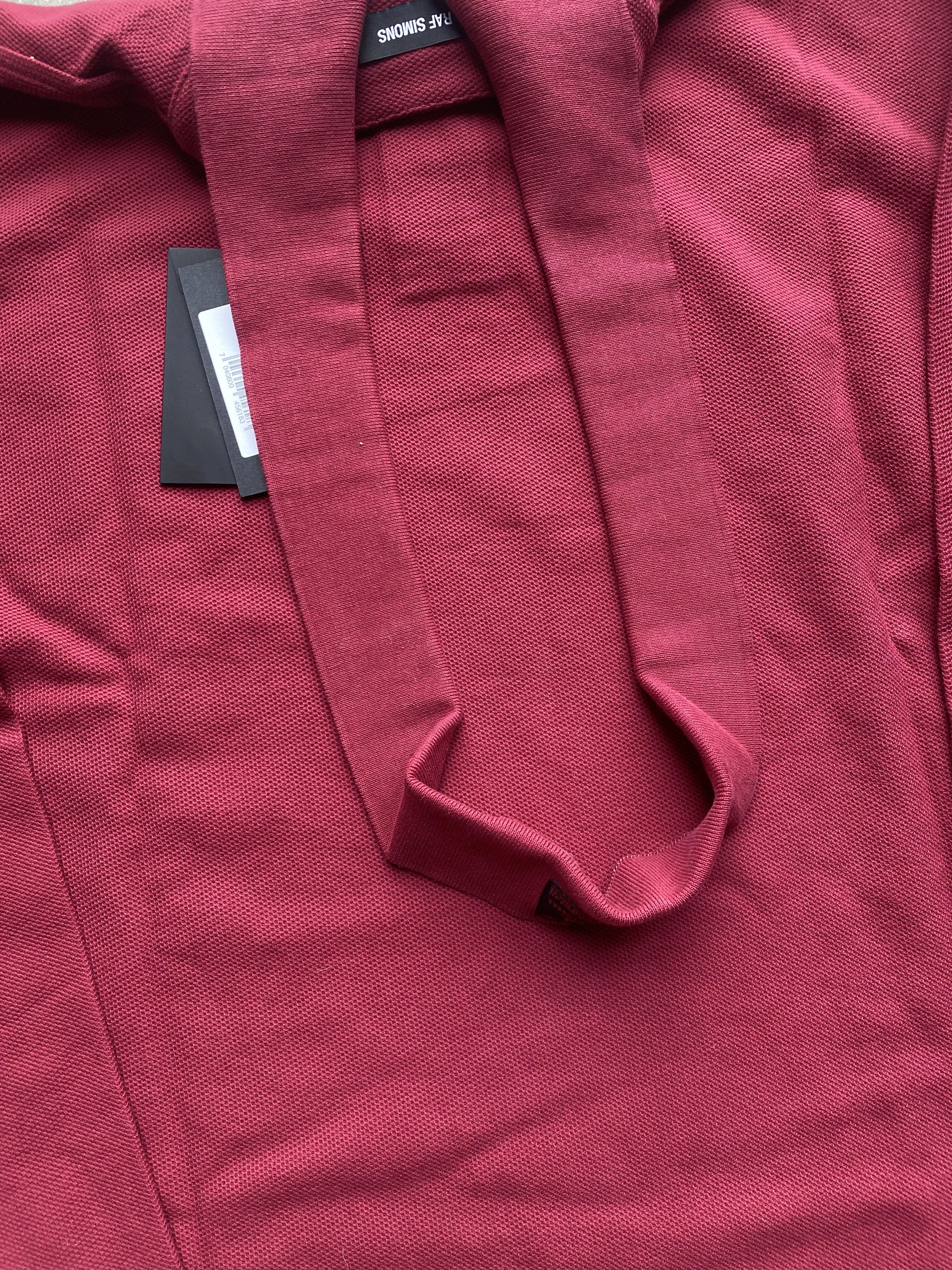 Raf Simons Steal! NWT F/W19 Japan Only $895 Long Collar "Heroes" Polo Size US L / EU 52-54 / 3 - 12 Thumbnail