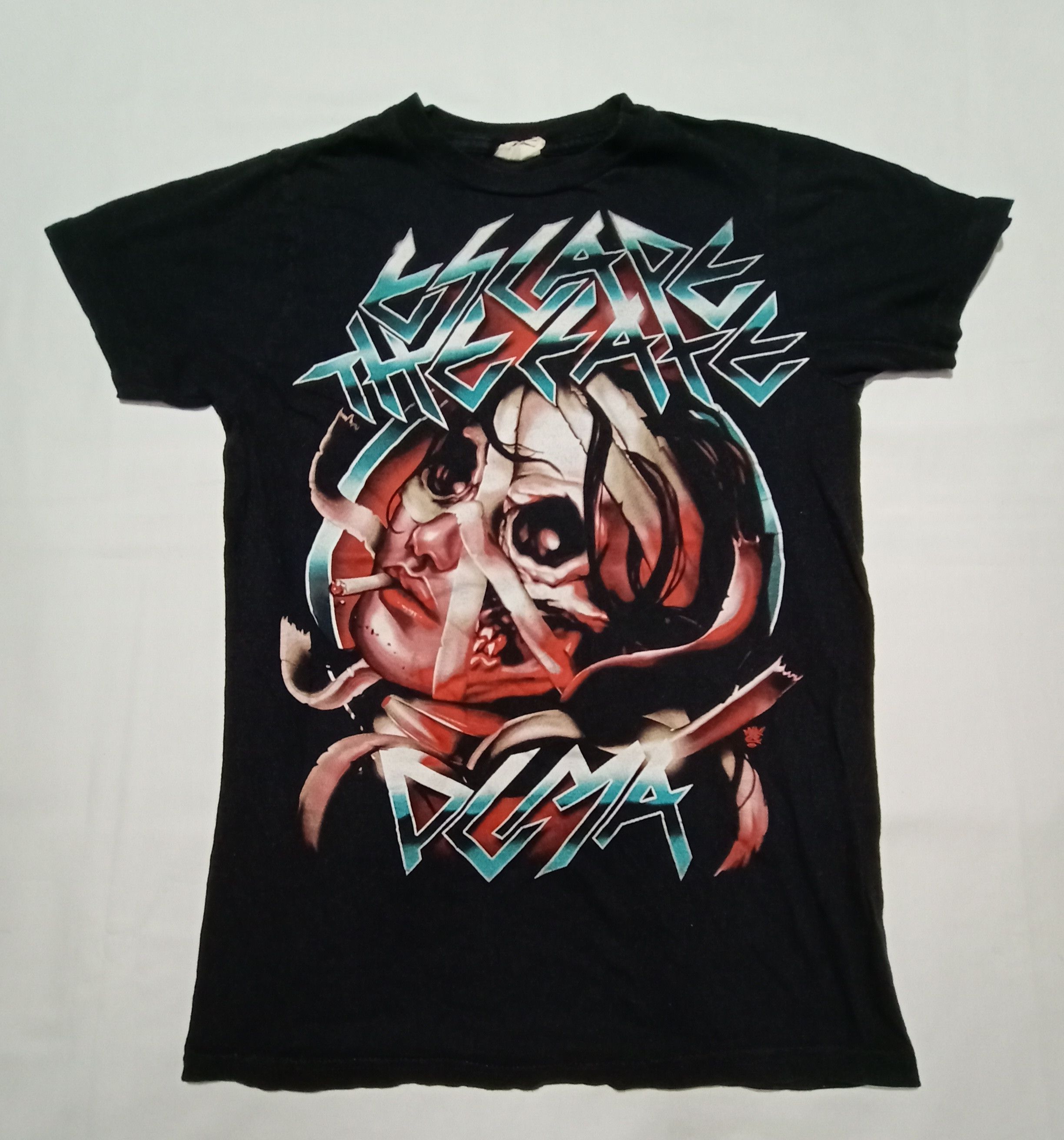 Band Tees America Rock Metal Band Escape The Fate Tee Hardcore Screamo Size S / US 4 / IT 40 - 1 Thumbnail