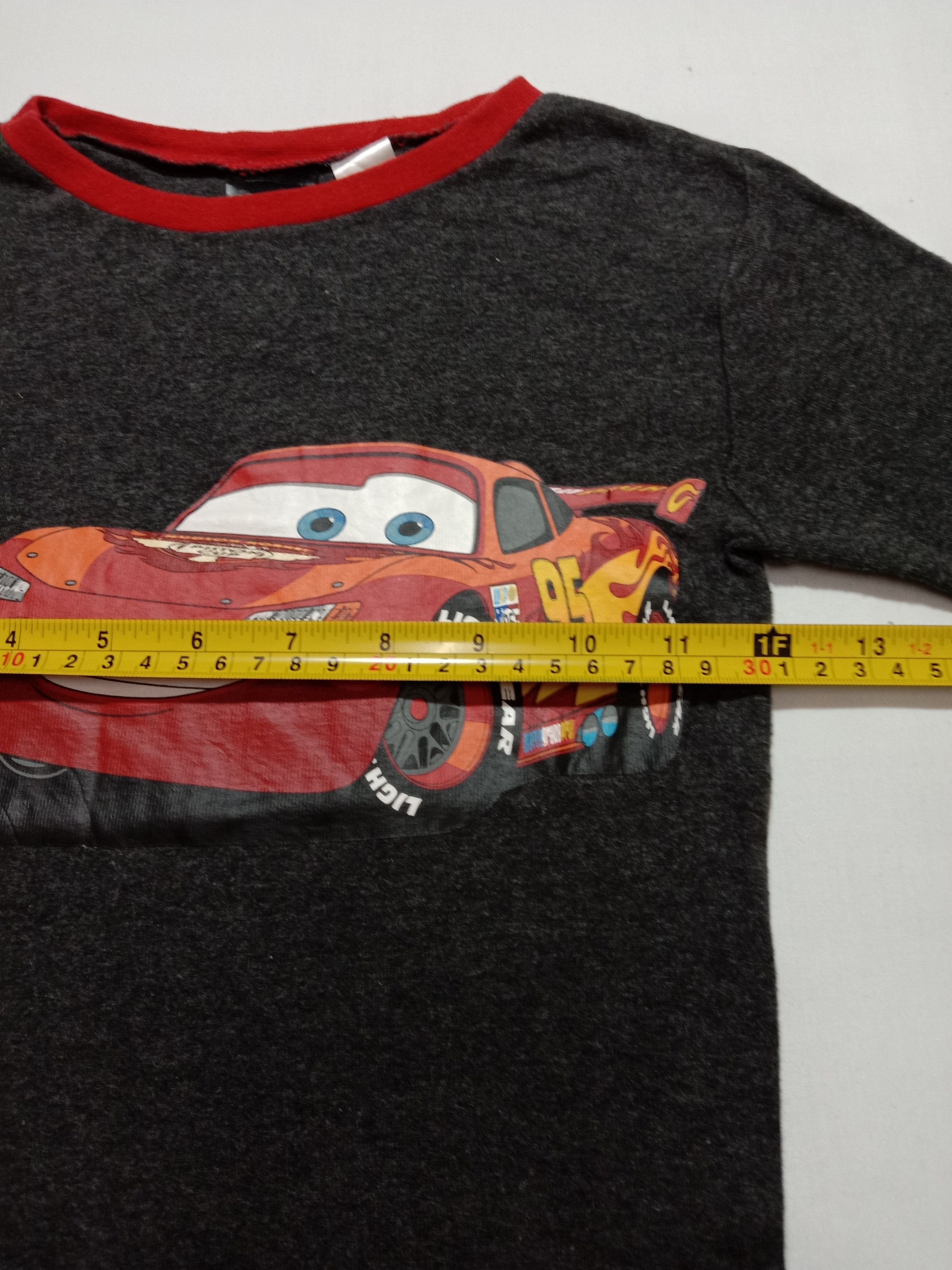 Cartoon Network Cars Long Sleeve Tee Kid Adult Big Print Cover H&M Size XXS / US 00 / IT 34 - 2 Thumbnail
