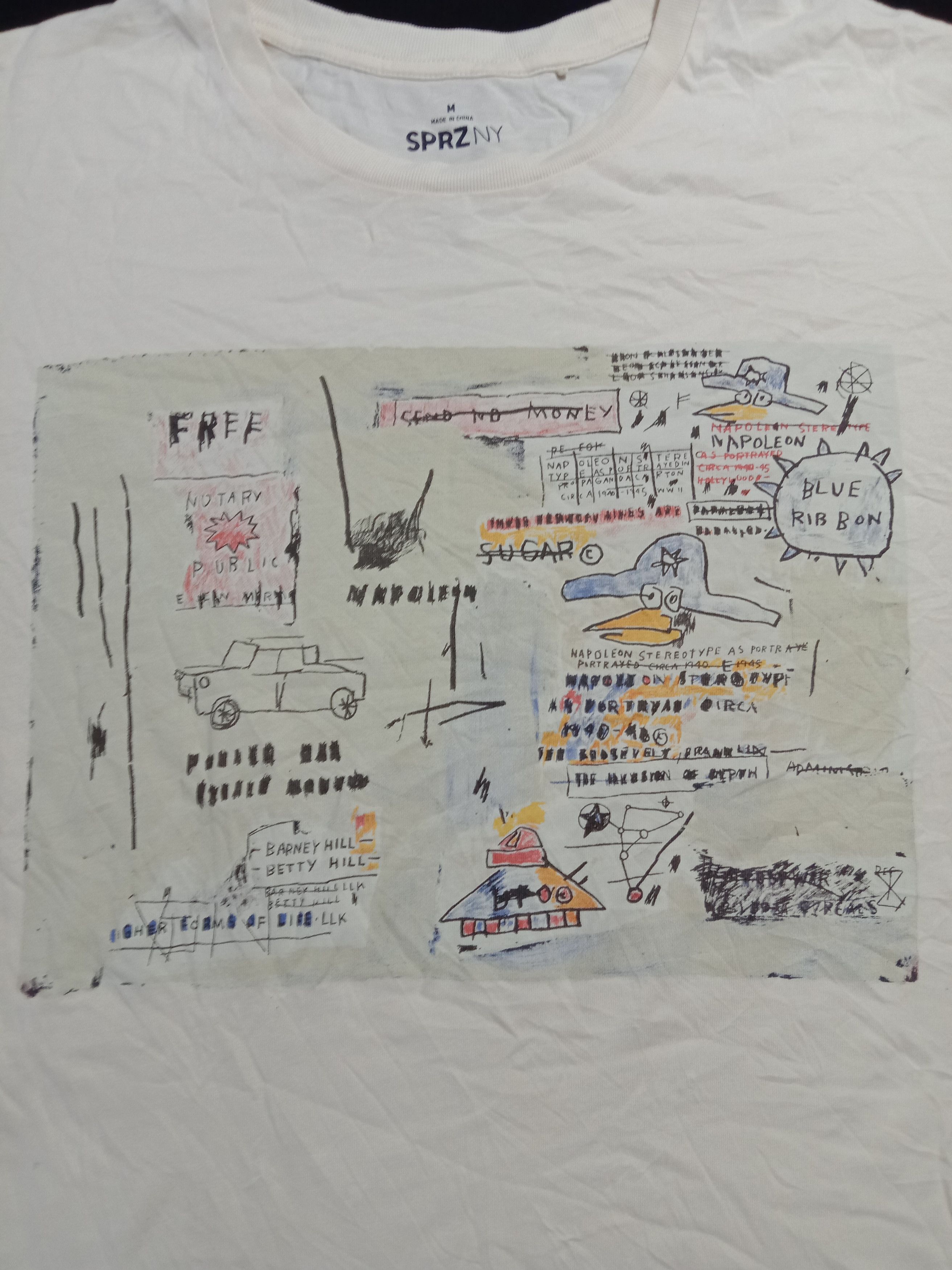 Japanese Brand Jean Michel Basquiat Tee Art Size US M / EU 48-50 / 2 - 1 Thumbnail