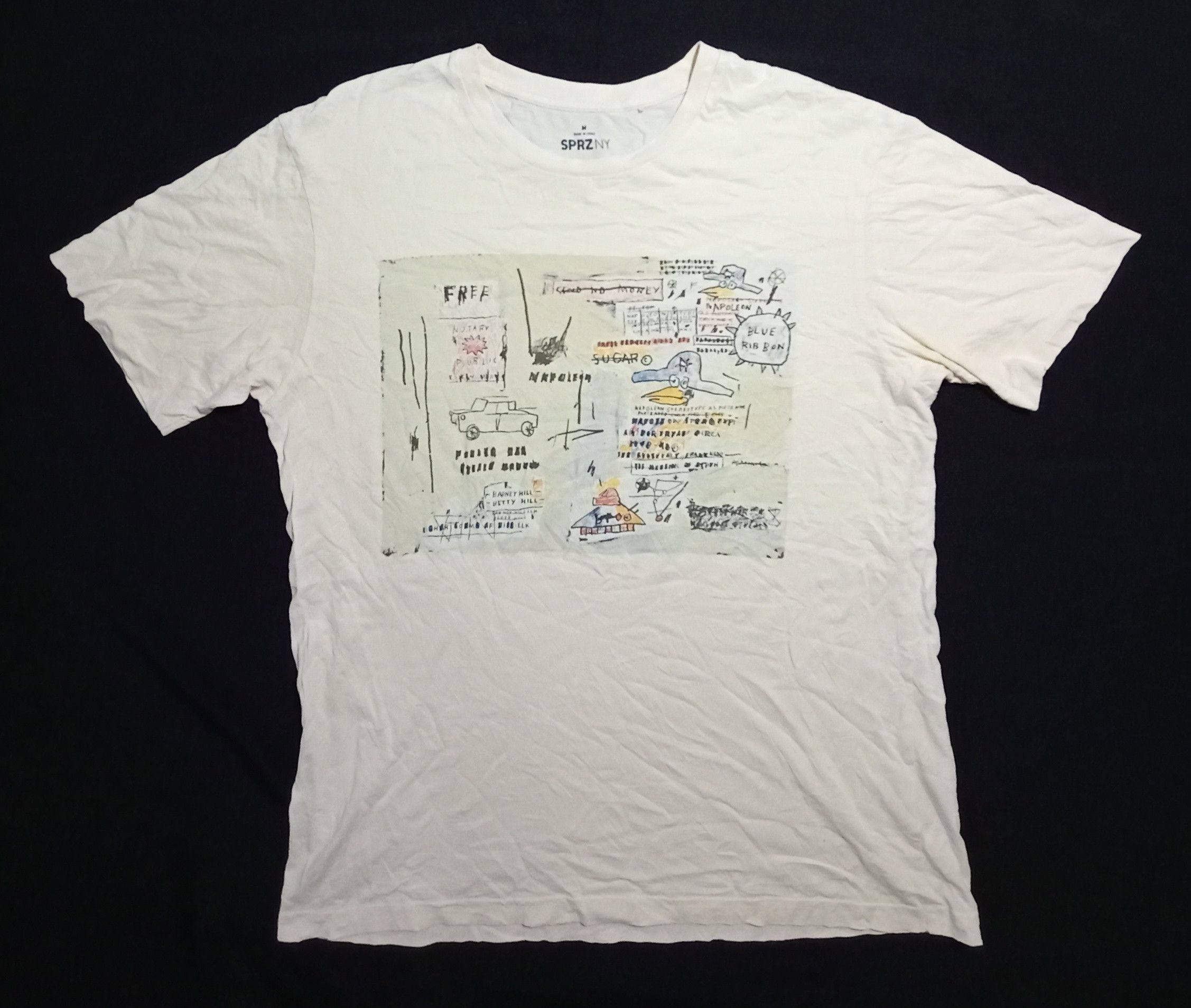 Japanese Brand Jean Michel Basquiat Tee Art Size US M / EU 48-50 / 2 - 2 Thumbnail