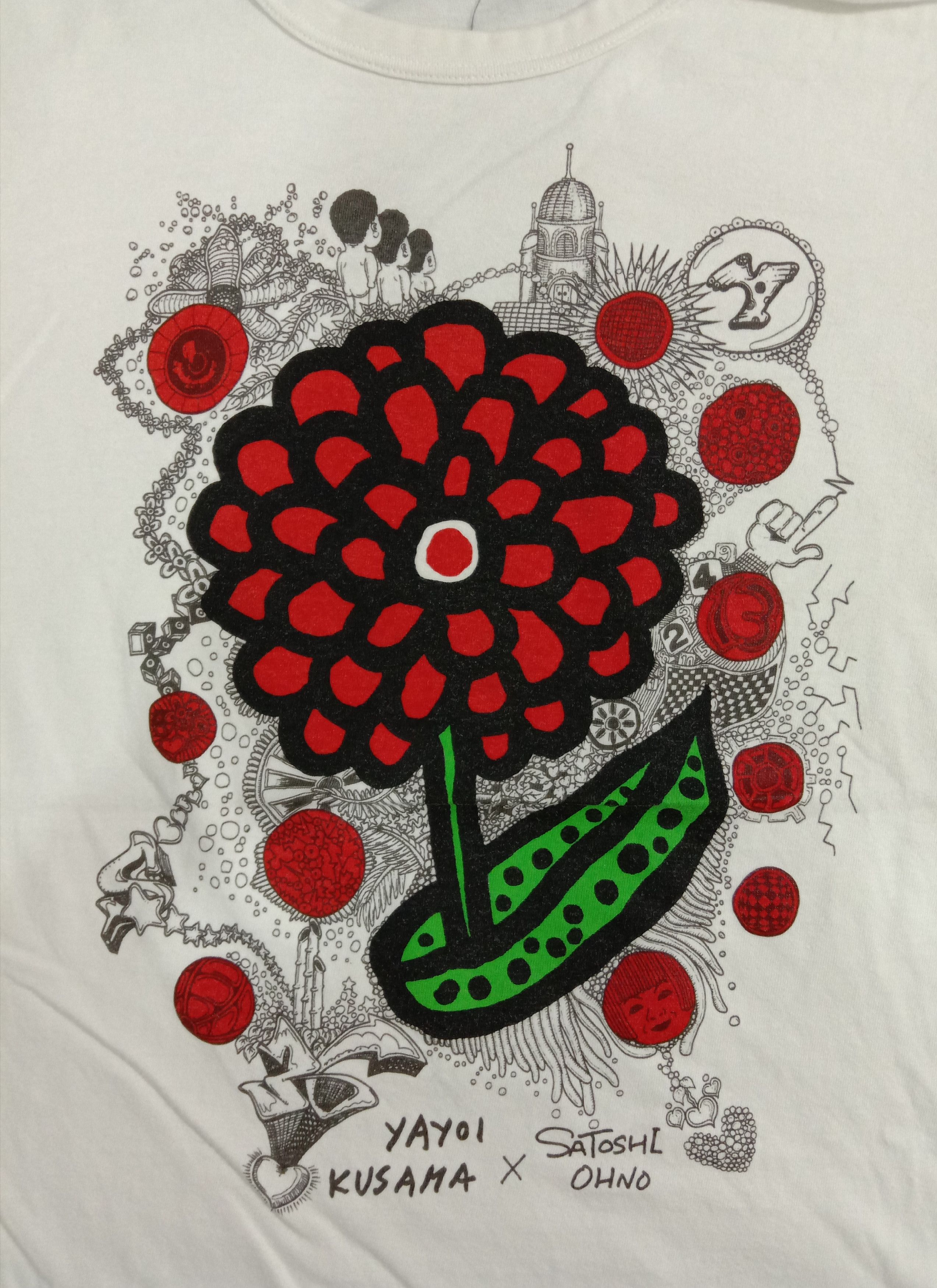 Japanese Brand Vintage 24Hours Television Yayoi Kusama x Satoshi Ohno Size US S / EU 44-46 / 1 - 2 Thumbnail