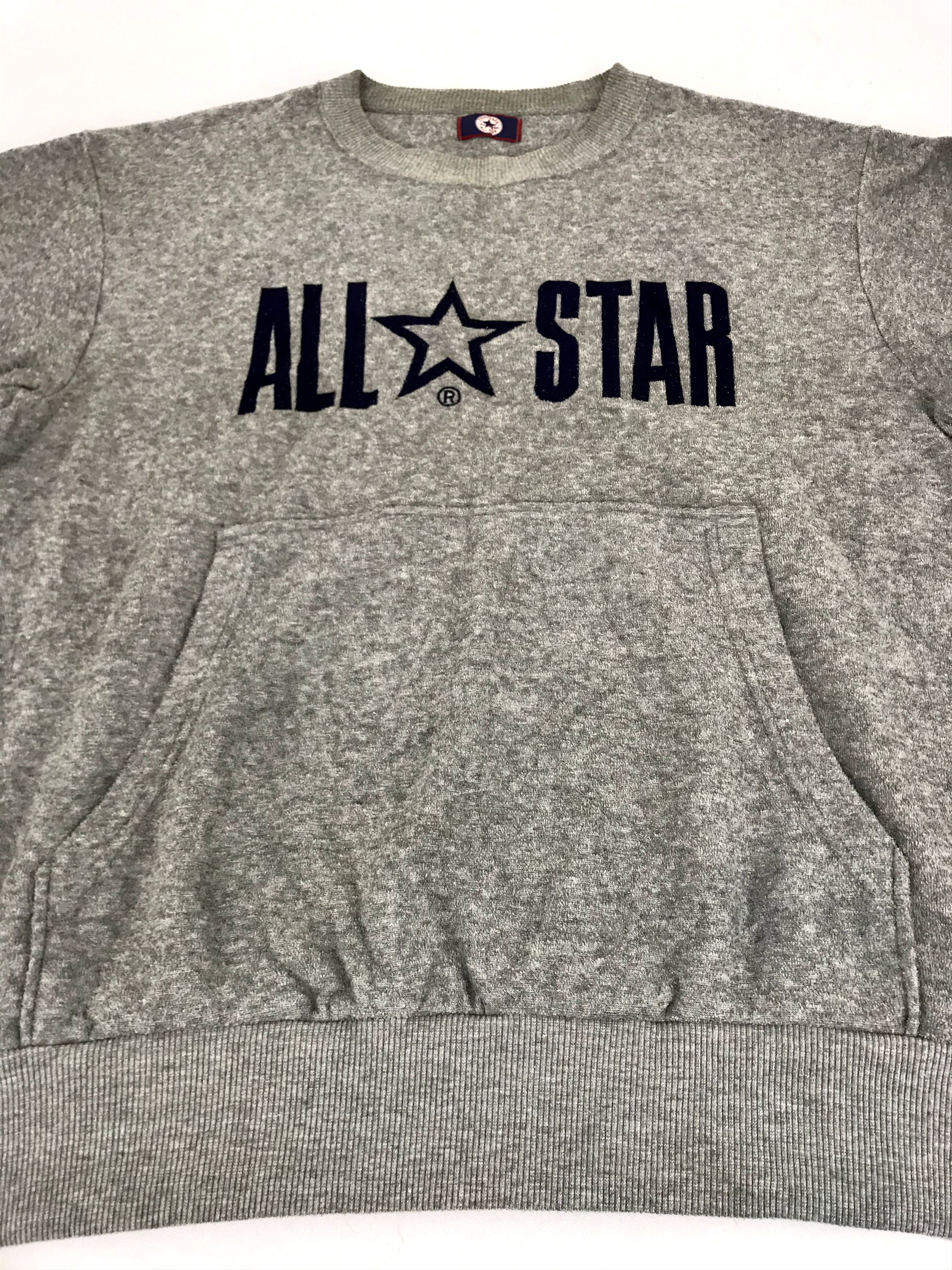 Converse Vintage Converse All Stars Sweatshirt Front Pocket Sherpa Size US L / EU 52-54 / 3 - 3 Thumbnail