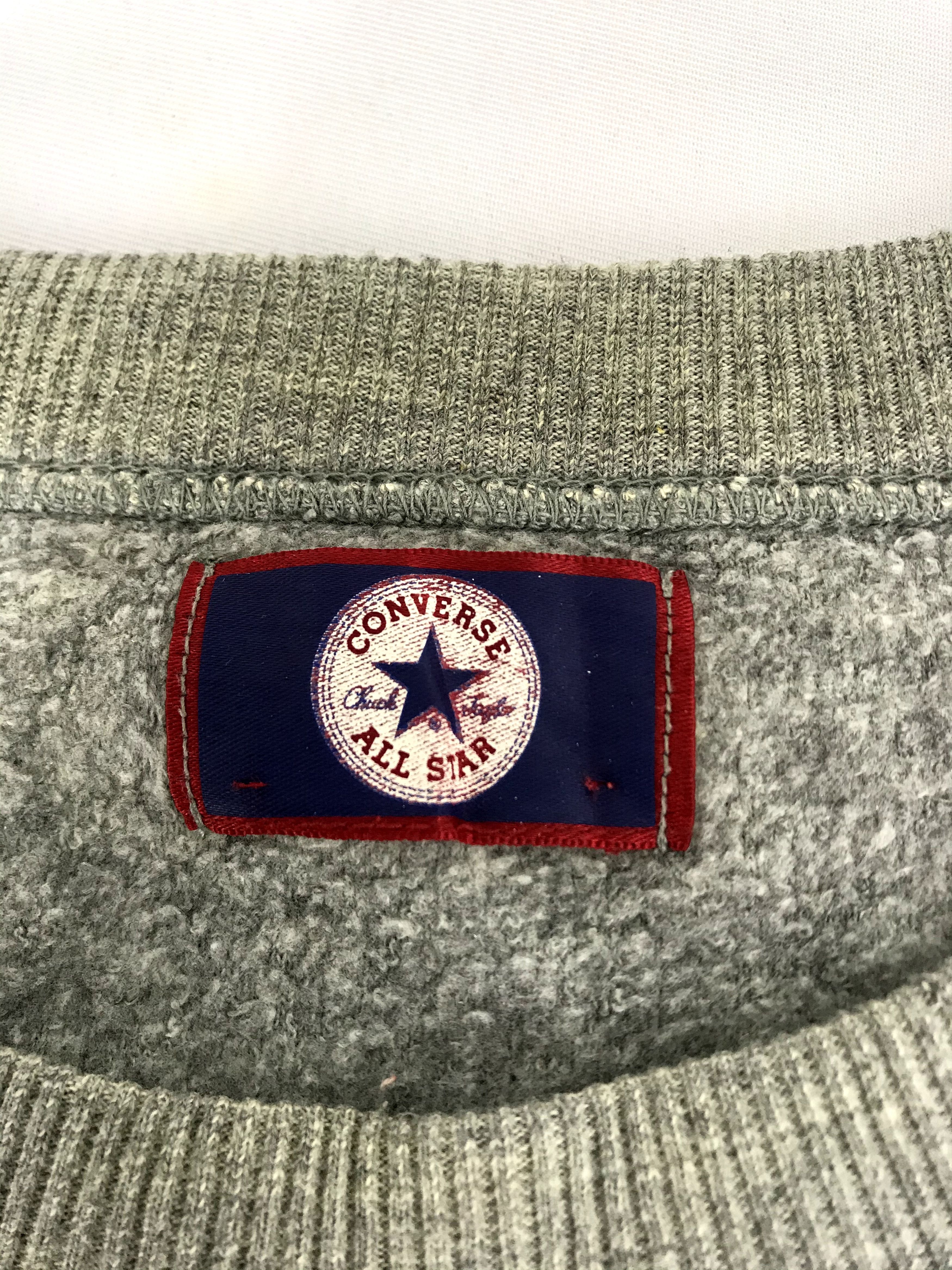 Converse Vintage Converse All Stars Sweatshirt Front Pocket Sherpa Size US L / EU 52-54 / 3 - 4 Thumbnail