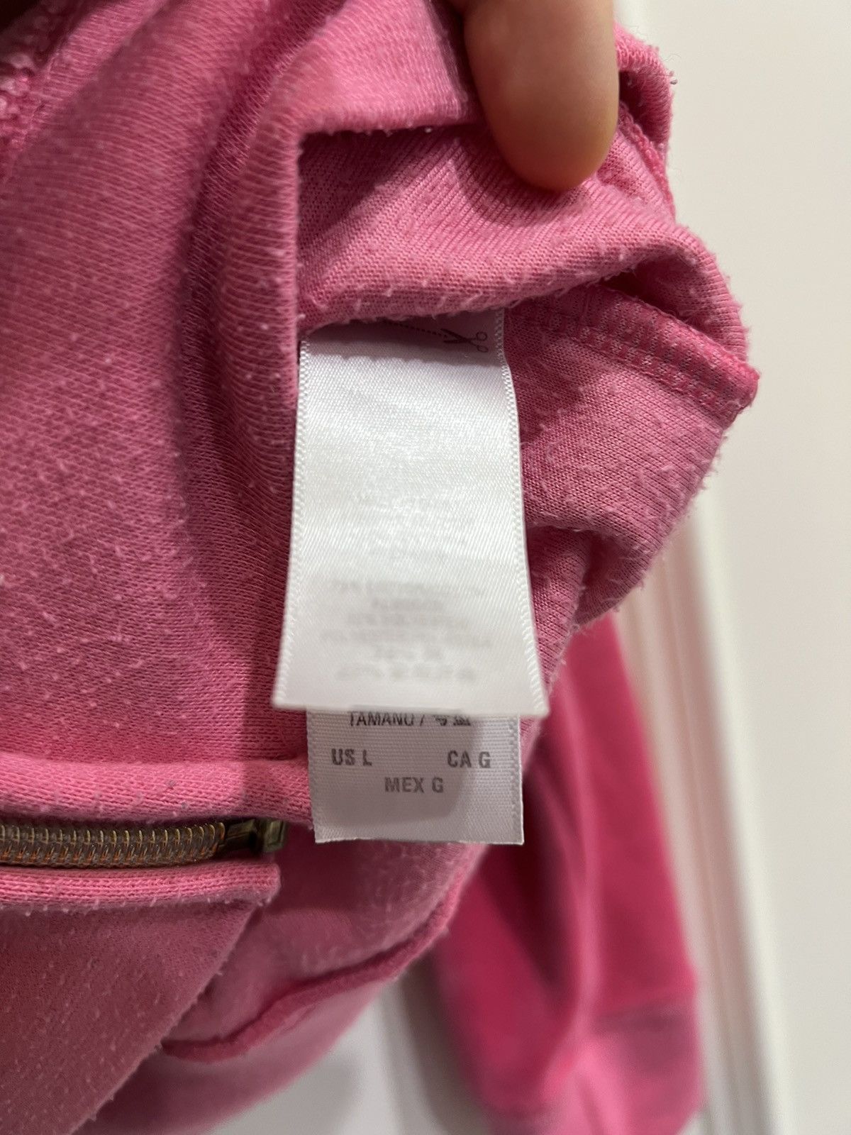 Juicy Couture × Juicy Couture Jeans × Vintage Juicy couture sweatshirt pink retro 90s Size L / US 10 / IT 46 - 8 Thumbnail