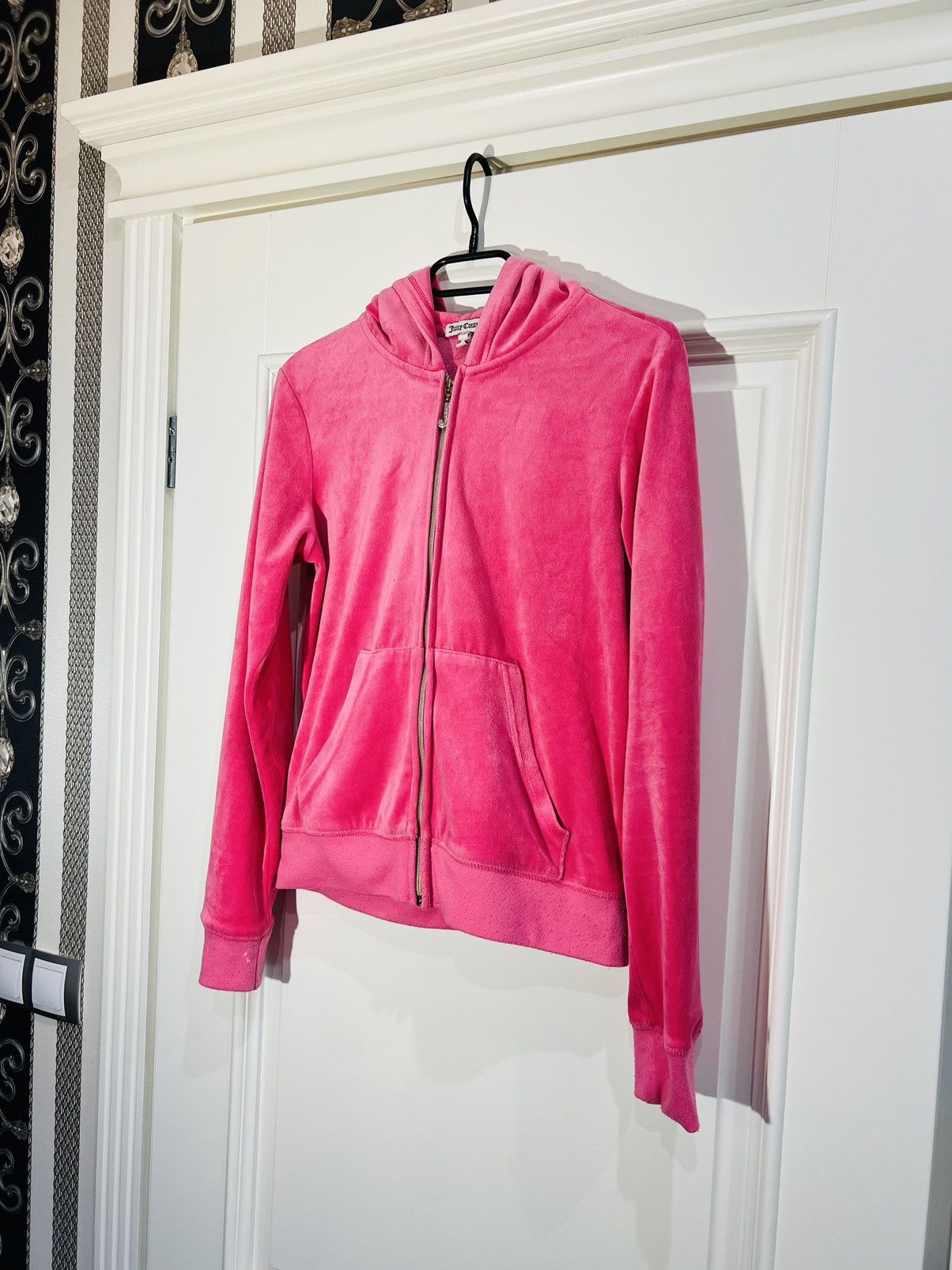 Juicy Couture × Juicy Couture Jeans × Vintage Juicy couture sweatshirt pink retro 90s Size L / US 10 / IT 46 - 4 Thumbnail