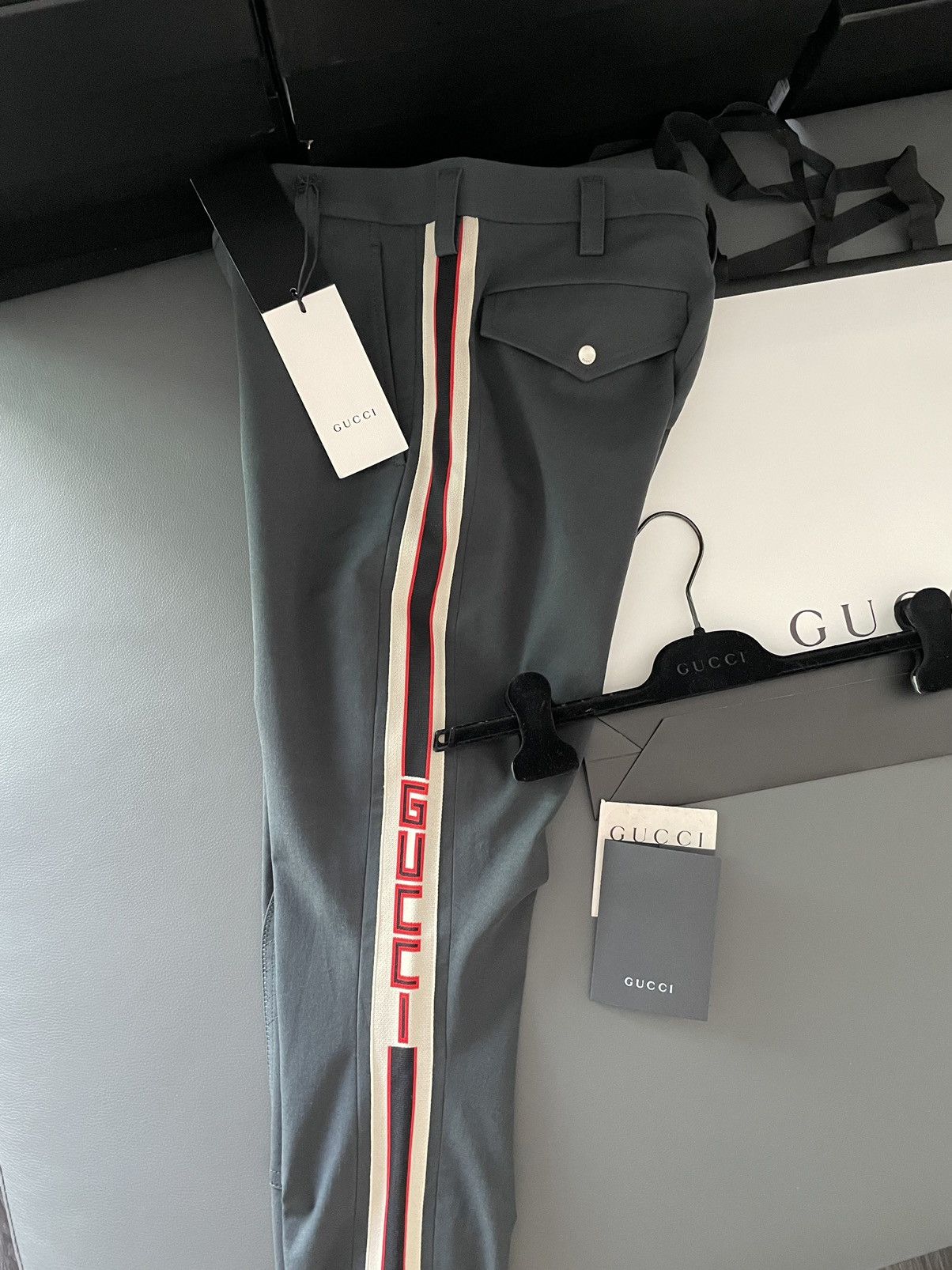 Gucci Super Runway Tracksuit Gucci Logo Pants Limited Edition Size US 28 / EU 44 - 6 Thumbnail
