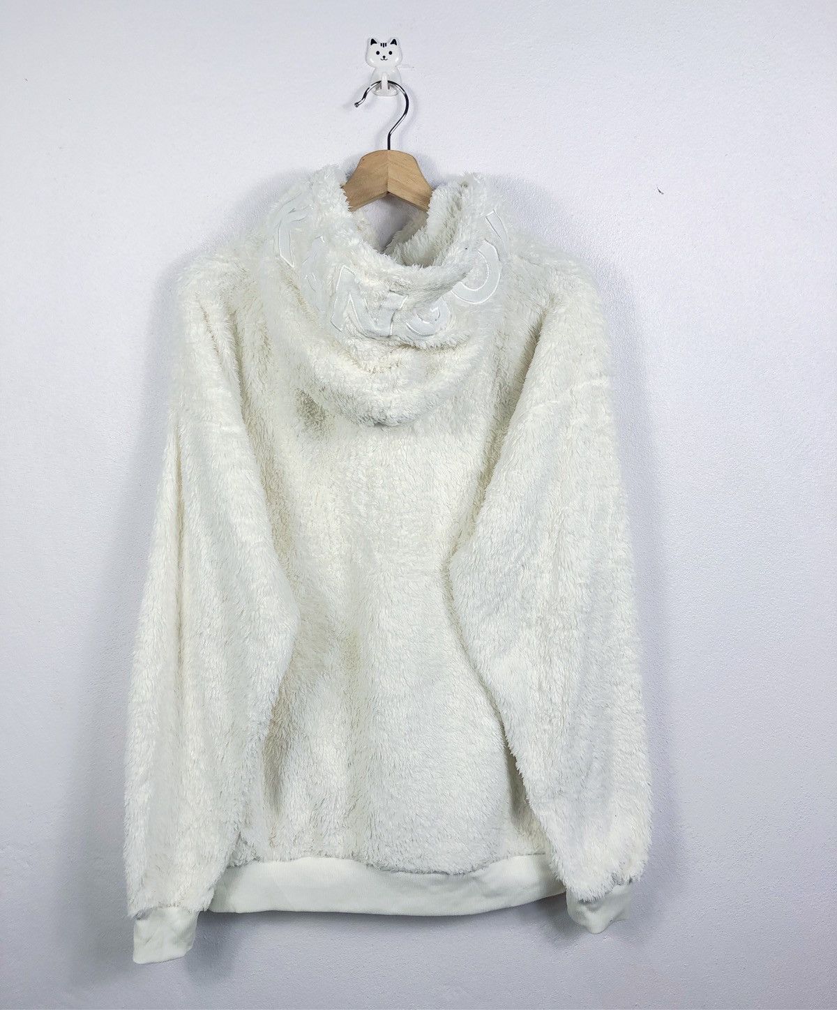 Kangol Rare Kangol Faux Fur Hoodie Sweatshirt Size US L / EU 52-54 / 3 - 7 Thumbnail