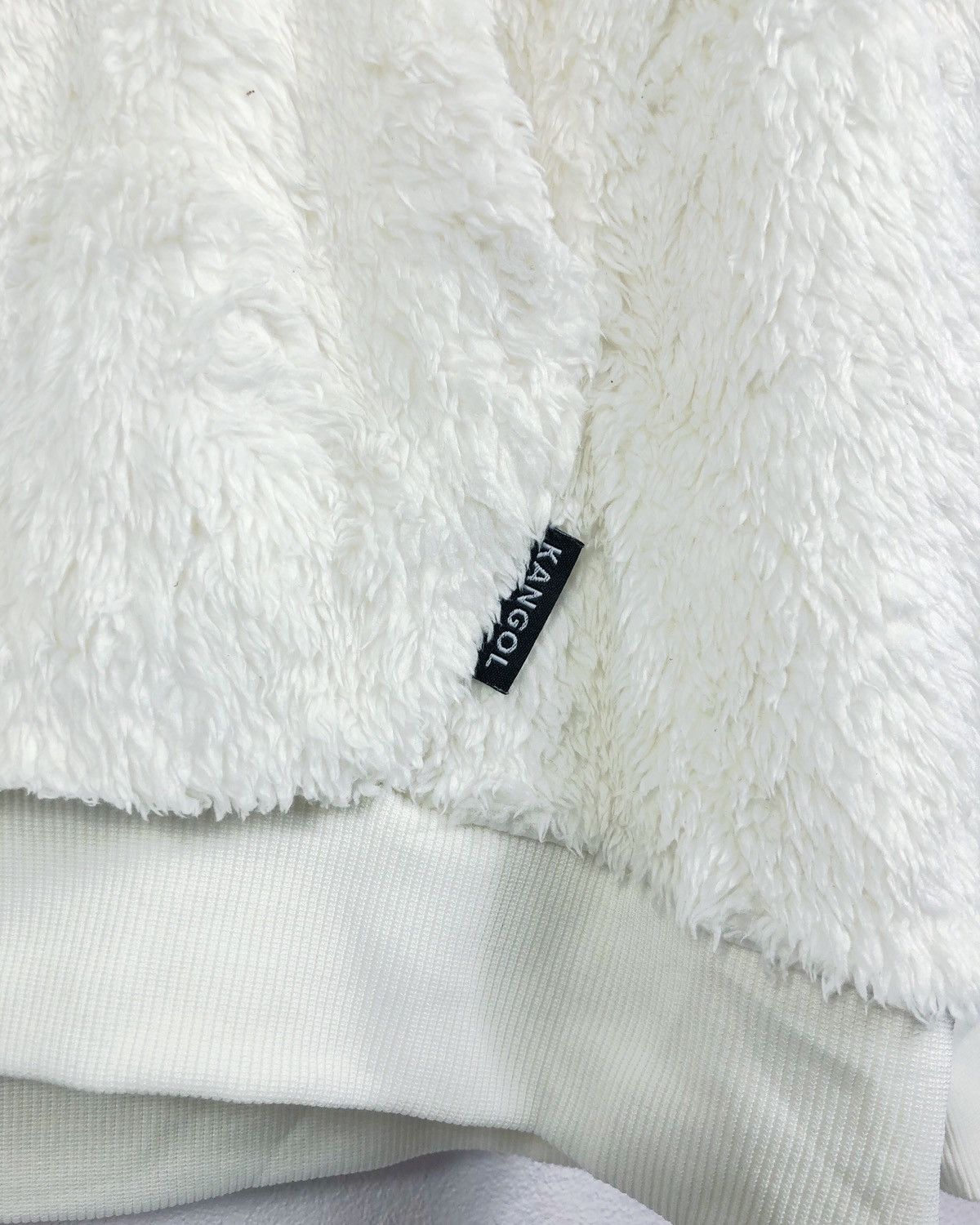 Kangol Rare Kangol Faux Fur Hoodie Sweatshirt Size US L / EU 52-54 / 3 - 6 Thumbnail