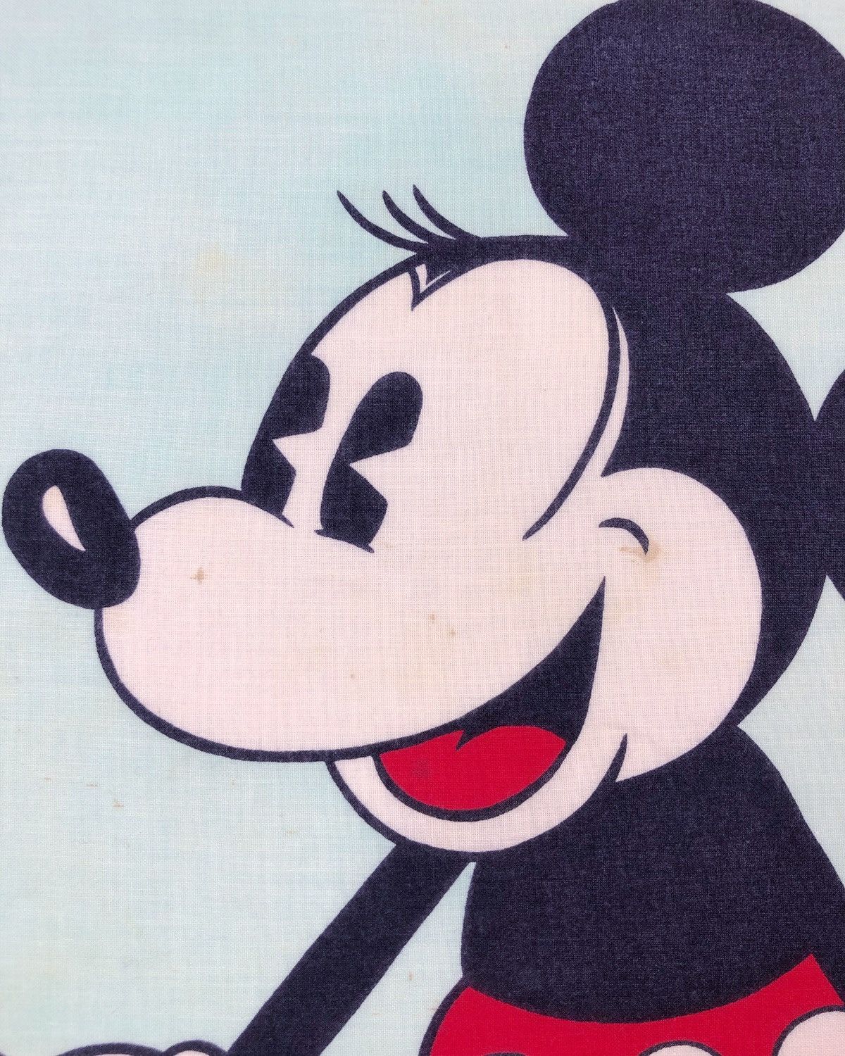 Disney × Mickey Mouse × Vintage Rare Vintage Disney Minnie Mouse Bandana Handkerchief Size ONE SIZE - 6 Thumbnail