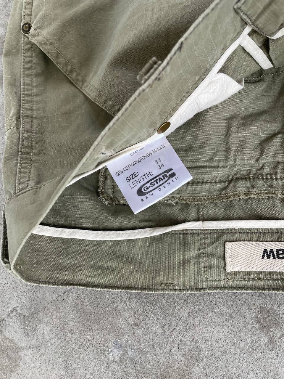G-Star Vintage G Star Raw Army Elwood Pants Size US 33 - 10 Thumbnail