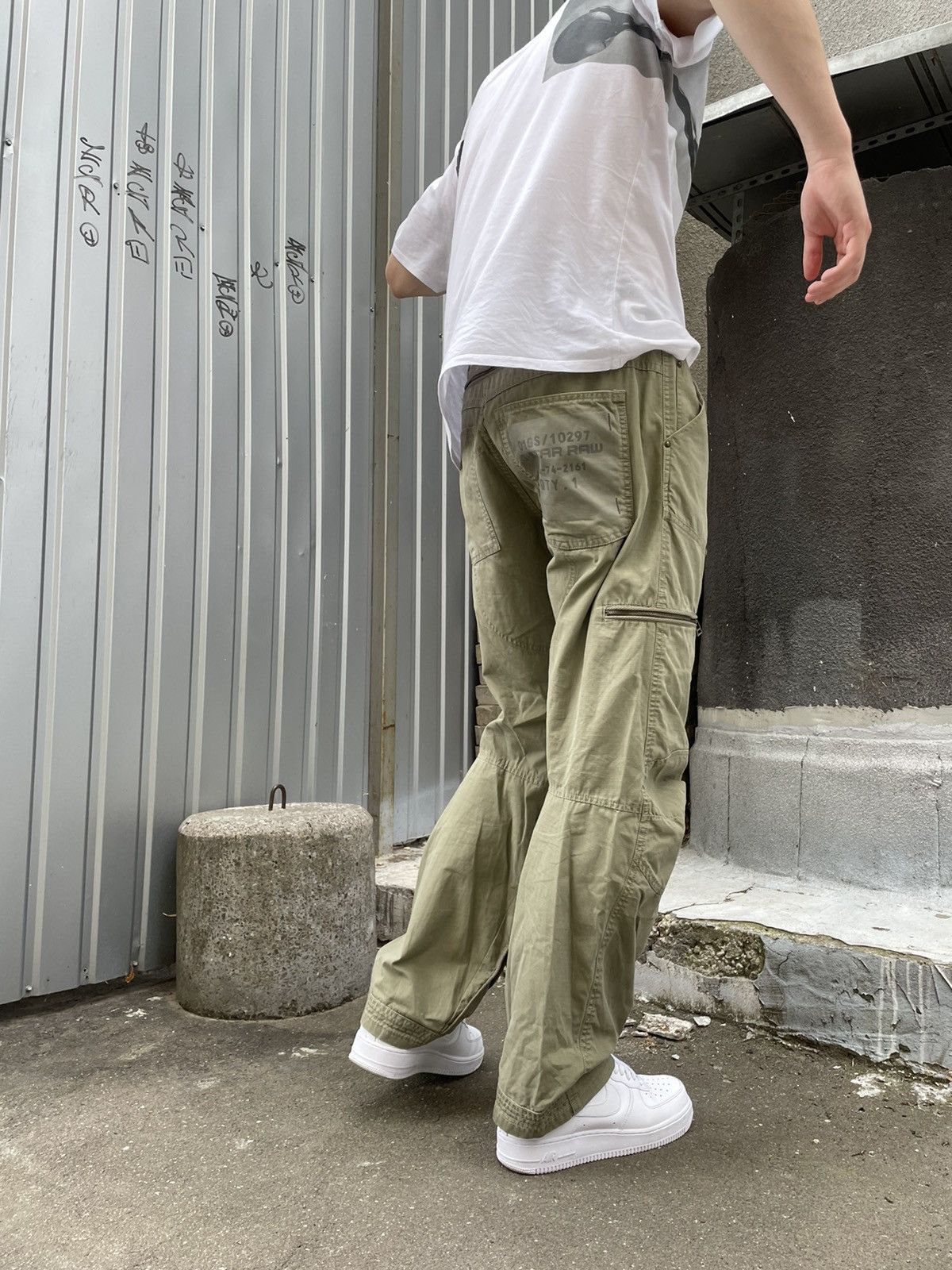 G-Star Vintage G Star Raw Army Elwood Pants Size US 33 - 12 Thumbnail