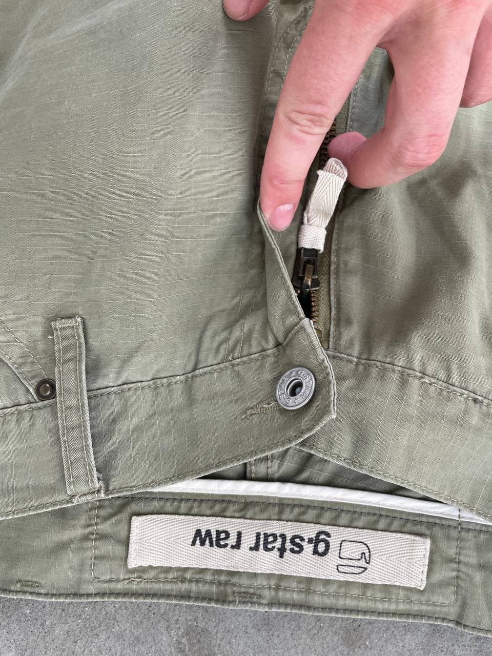 G-Star Vintage G Star Raw Army Elwood Pants Size US 33 - 11 Thumbnail