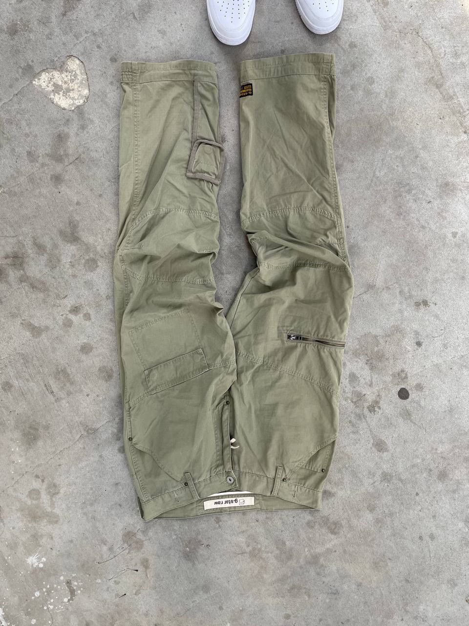 G-Star Vintage G Star Raw Army Elwood Pants Size US 33 - 8 Thumbnail