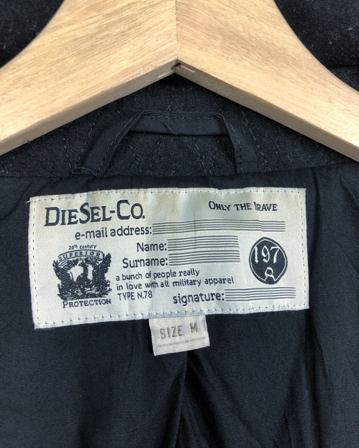 Diesel Rare Diesel Only The Brave Wool Knits Jacket Size US M / EU 48-50 / 2 - 10 Thumbnail