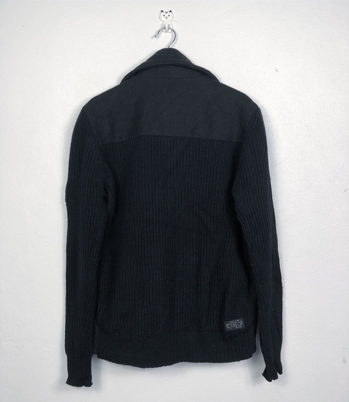Diesel Rare Diesel Only The Brave Wool Knits Jacket Size US M / EU 48-50 / 2 - 8 Thumbnail