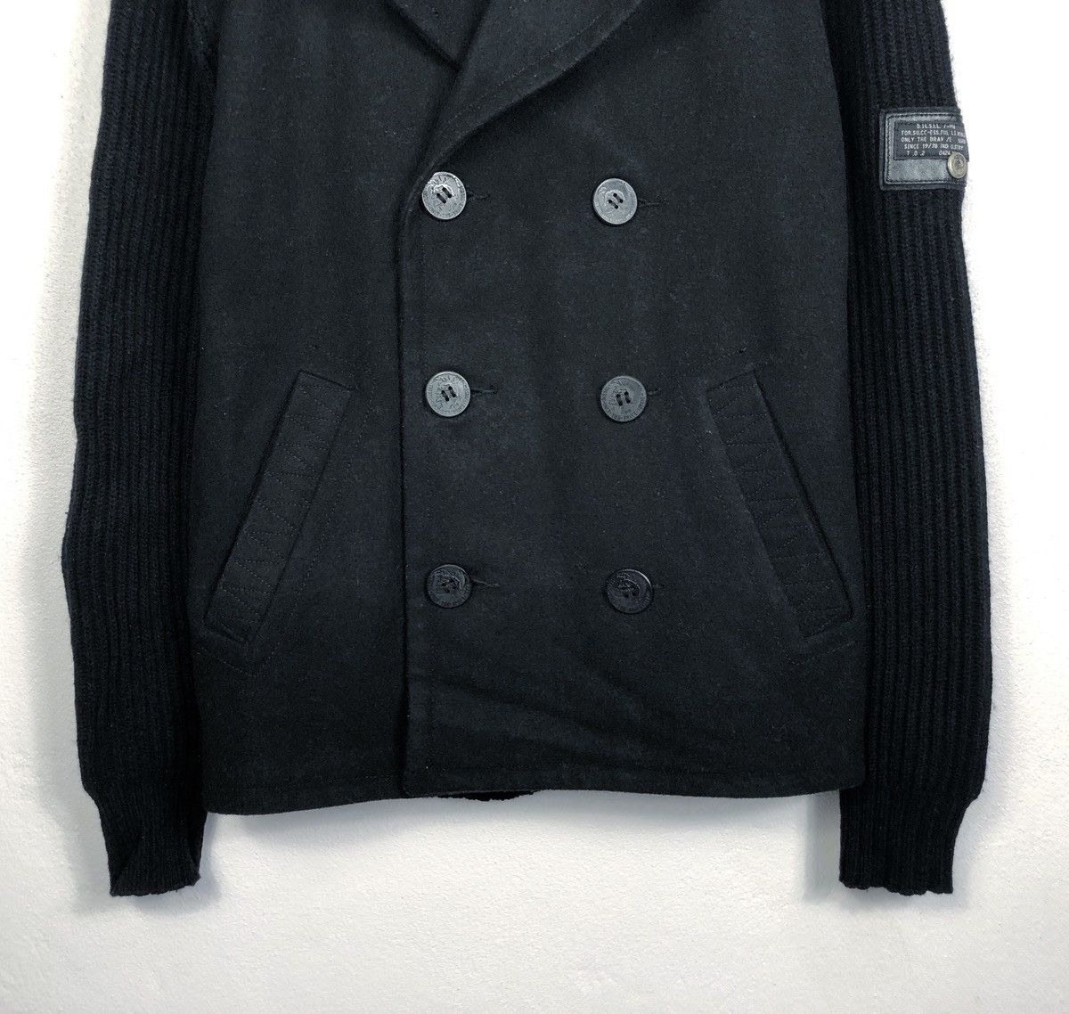 Diesel Rare Diesel Only The Brave Wool Knits Jacket Size US M / EU 48-50 / 2 - 3 Thumbnail