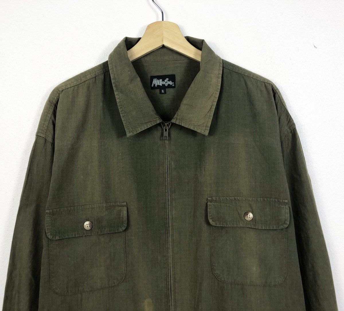 Maui and Sons Rare Vintage Faded Maui And Sons Light Zipper Jacket Size US XXL / EU 58 / 5 - 2 Thumbnail