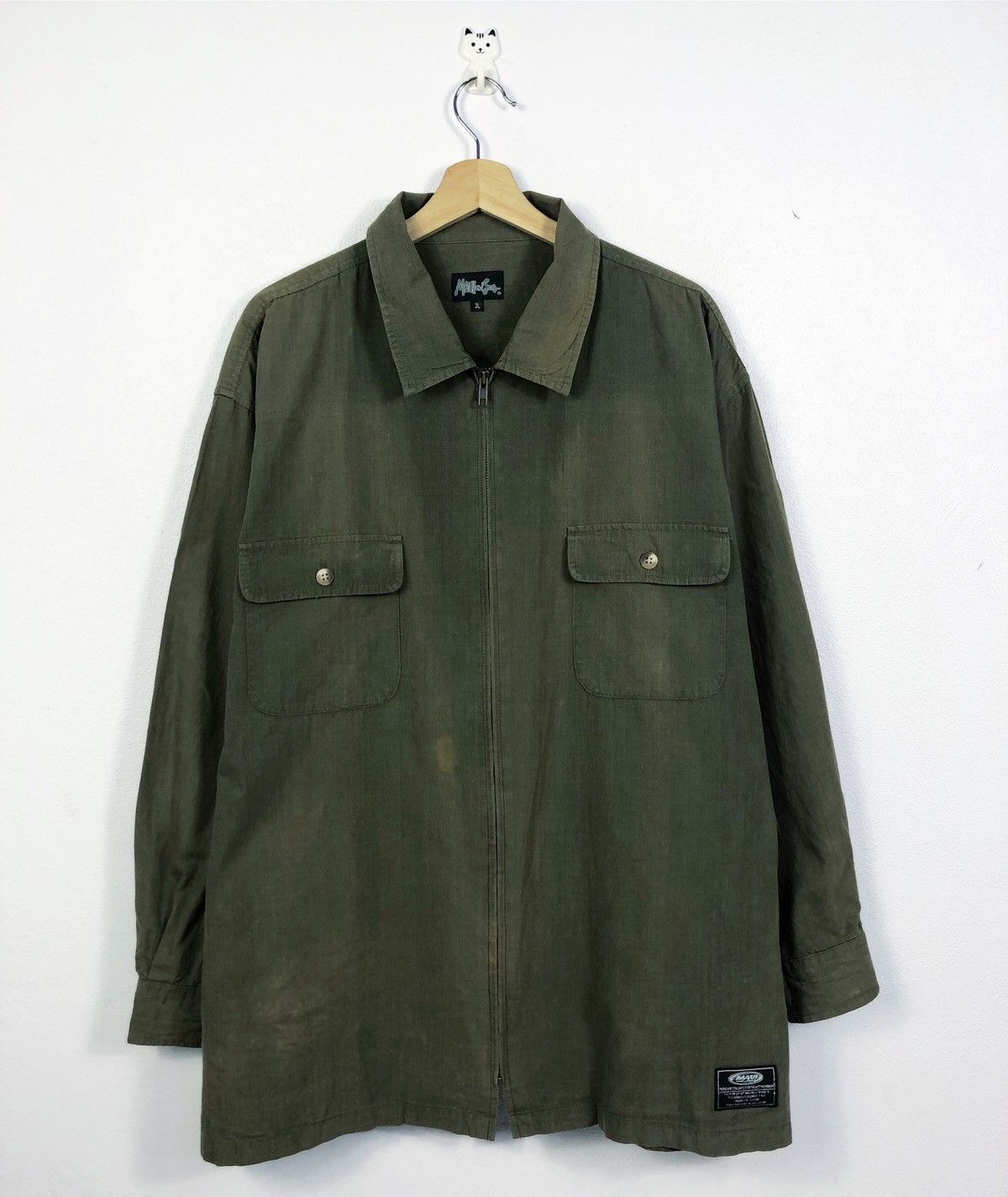 Maui and Sons Rare Vintage Faded Maui And Sons Light Zipper Jacket Size US XXL / EU 58 / 5 - 1 Thumbnail