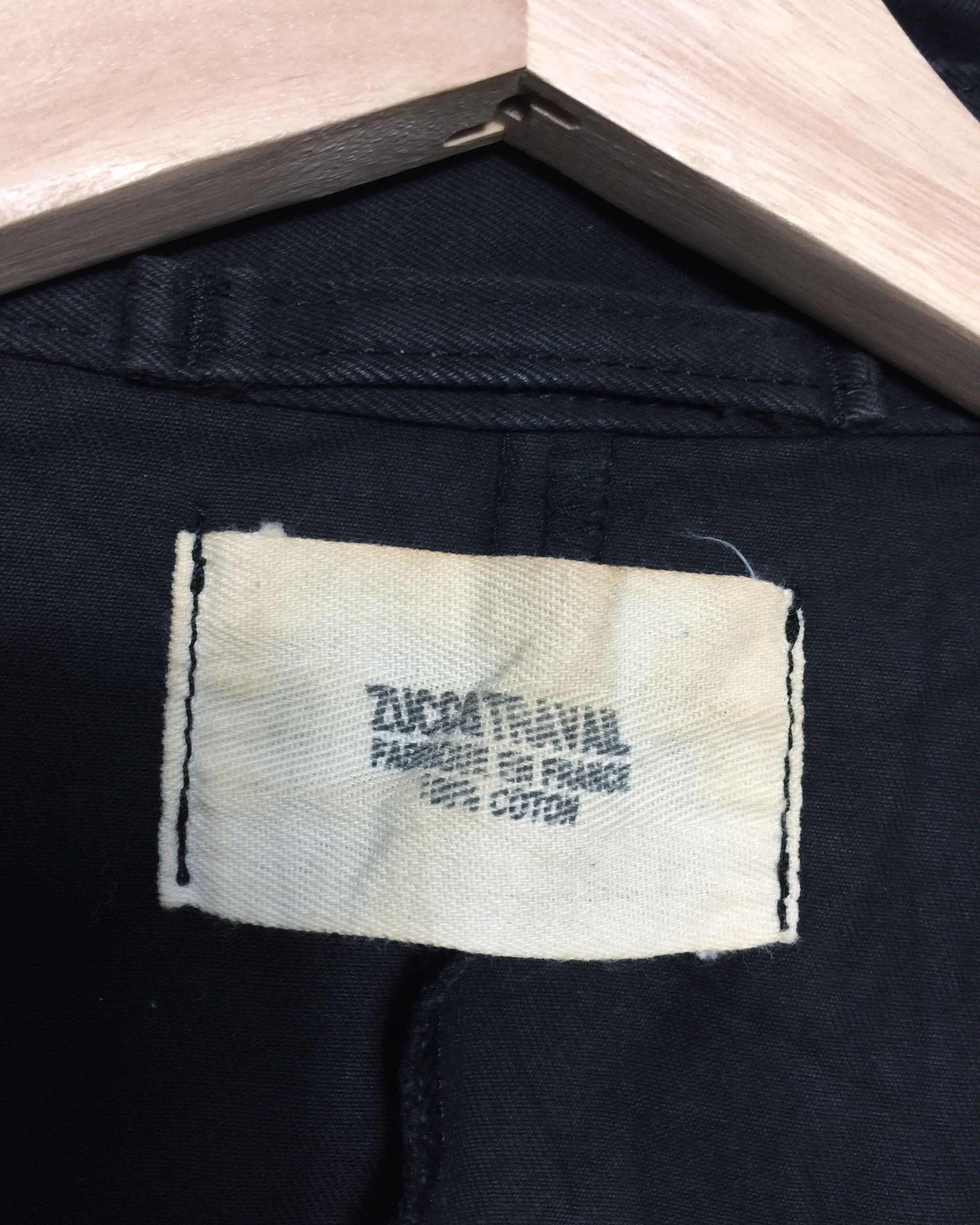 CABANE de ZUCCa × Issey Miyake × Vintage Rare Vintage 90s Zucca Travail Jacket Coat / Made in France Size US S / EU 44-46 / 1 - 8 Thumbnail