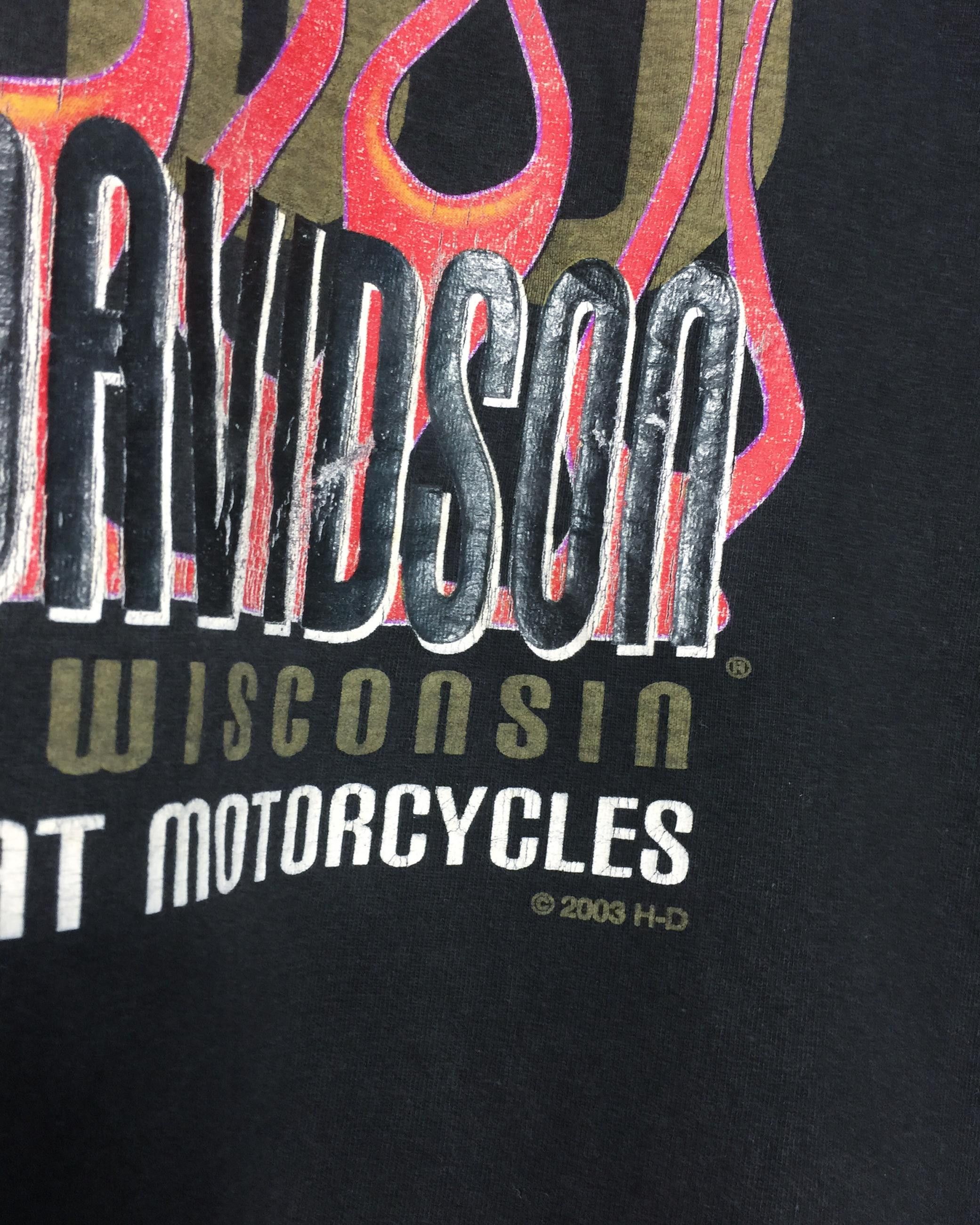 Harley Davidson × Vintage Rare Vintage 2003 Harley Davidson Tees Size US M / EU 48-50 / 2 - 4 Thumbnail