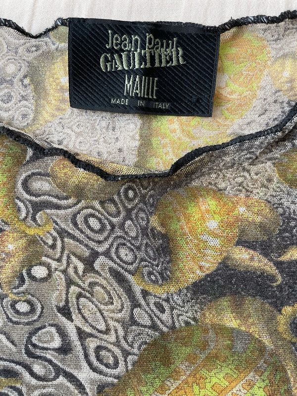 Jean Paul Gaultier Vintage 90s Jean Paul Gaultier mesh top Size M / US 6-8 / IT 42-44 - 5 Thumbnail