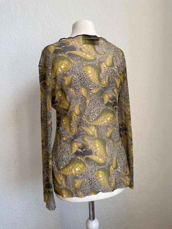 Jean Paul Gaultier Vintage 90s Jean Paul Gaultier mesh top Size M / US 6-8 / IT 42-44 - 4 Thumbnail