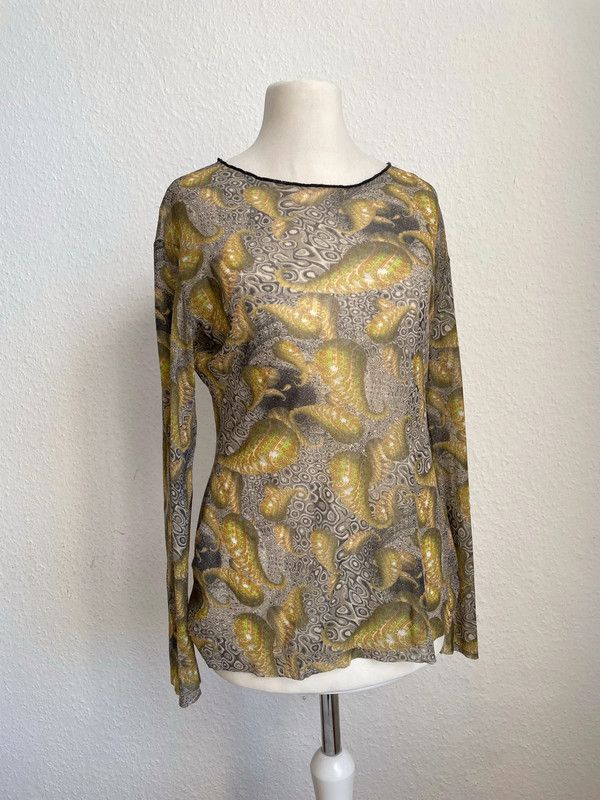 Jean Paul Gaultier Vintage 90s Jean Paul Gaultier mesh top Size M / US 6-8 / IT 42-44 - 3 Thumbnail