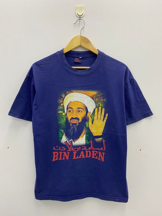 Vintage Vintage Osama Bin Laden Bootleg Tshirt Size US L / EU 52-54 / 3 - 1 Preview