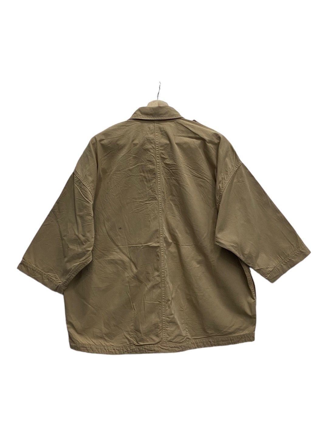 Gap × General Research × Kapital RARE🔥FW12 GAP MILITARY MULTI POCKET KHAKI HANTEN OVERSHIRT Size US L / EU 52-54 / 3 - 7 Thumbnail