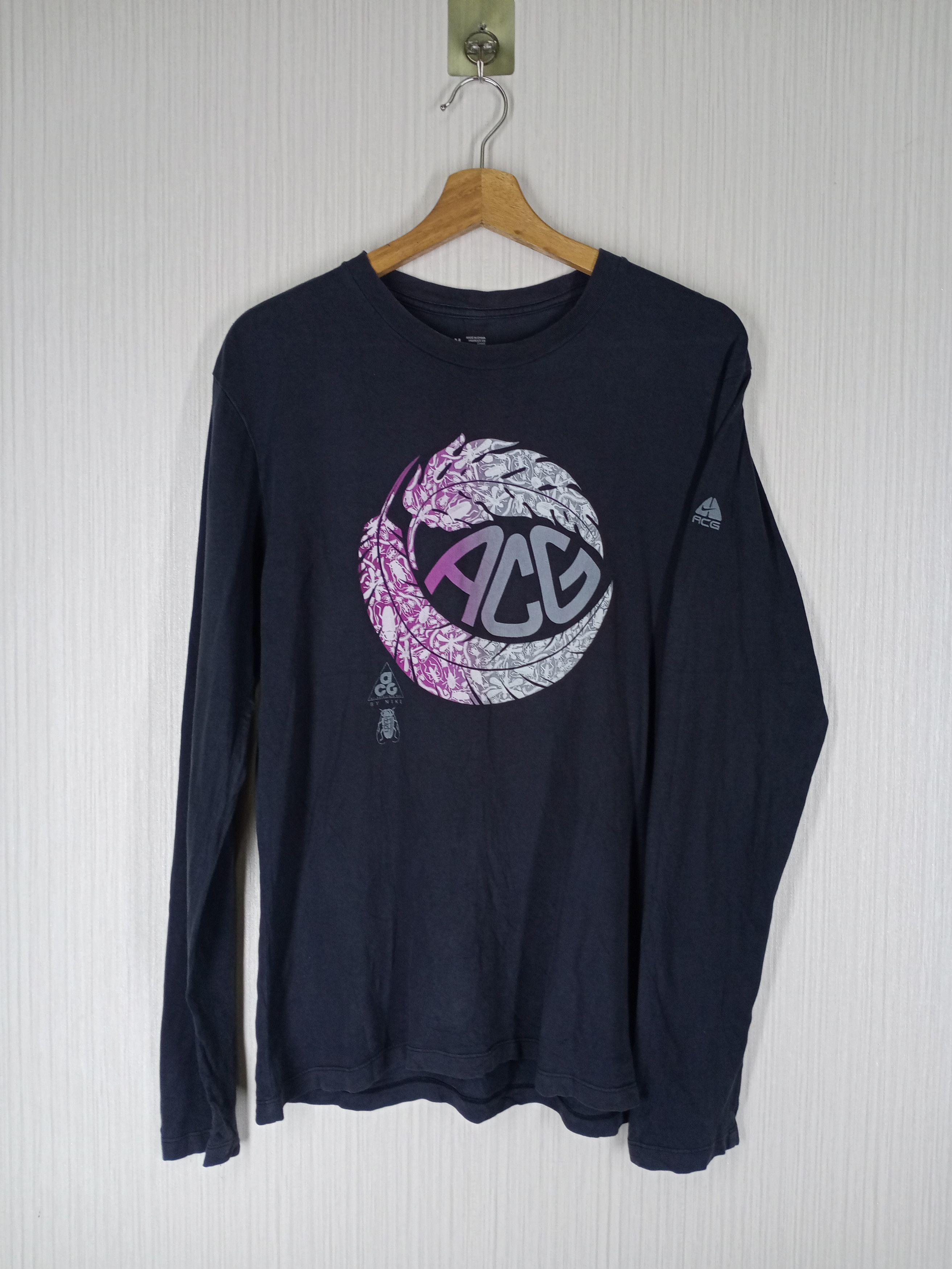 Nike Rare Nike ACG Big Logo Long Sleeve Tshirt Size US M / EU 48-50 / 2 - 2 Thumbnail