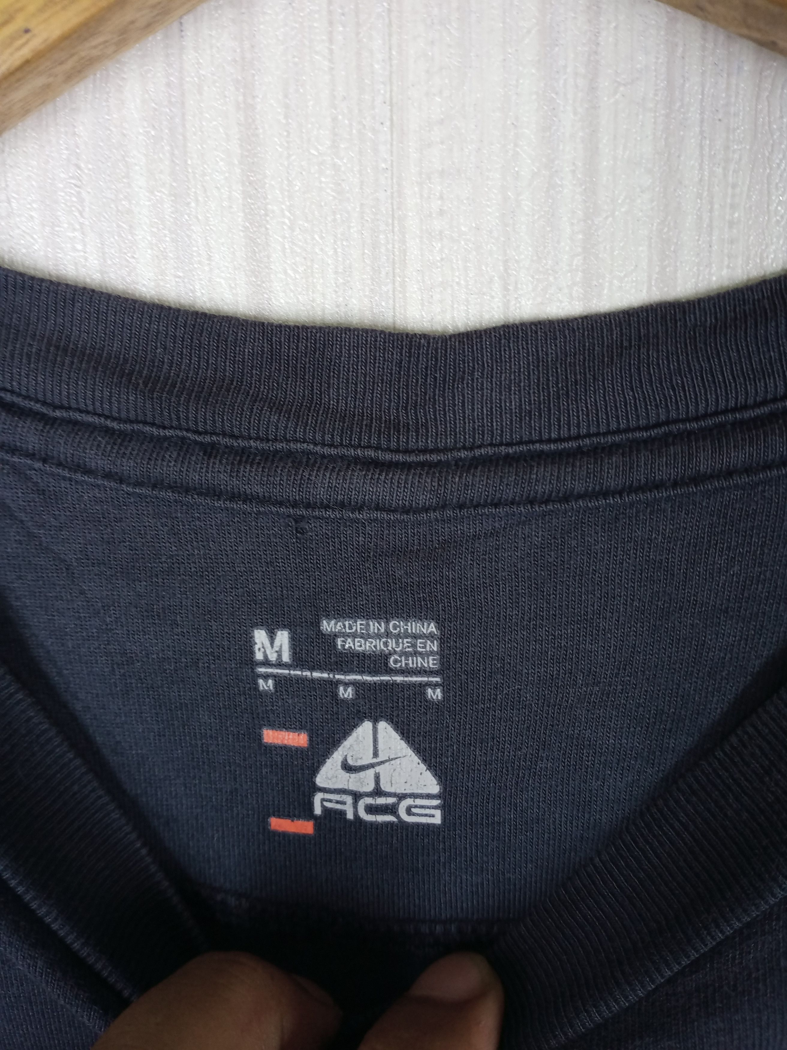 Nike Rare Nike ACG Big Logo Long Sleeve Tshirt Size US M / EU 48-50 / 2 - 7 Thumbnail