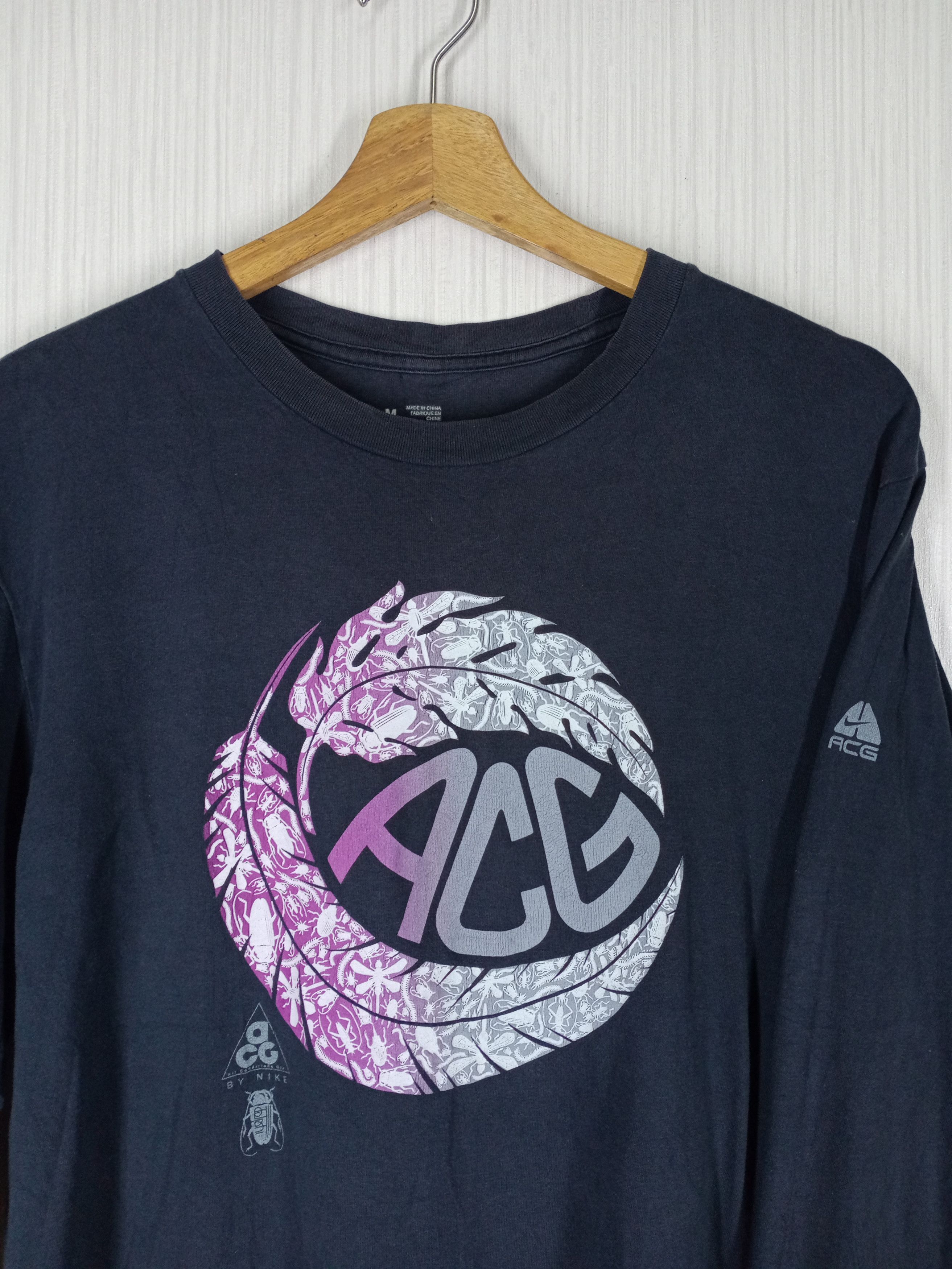 Nike Rare Nike ACG Big Logo Long Sleeve Tshirt Size US M / EU 48-50 / 2 - 4 Thumbnail