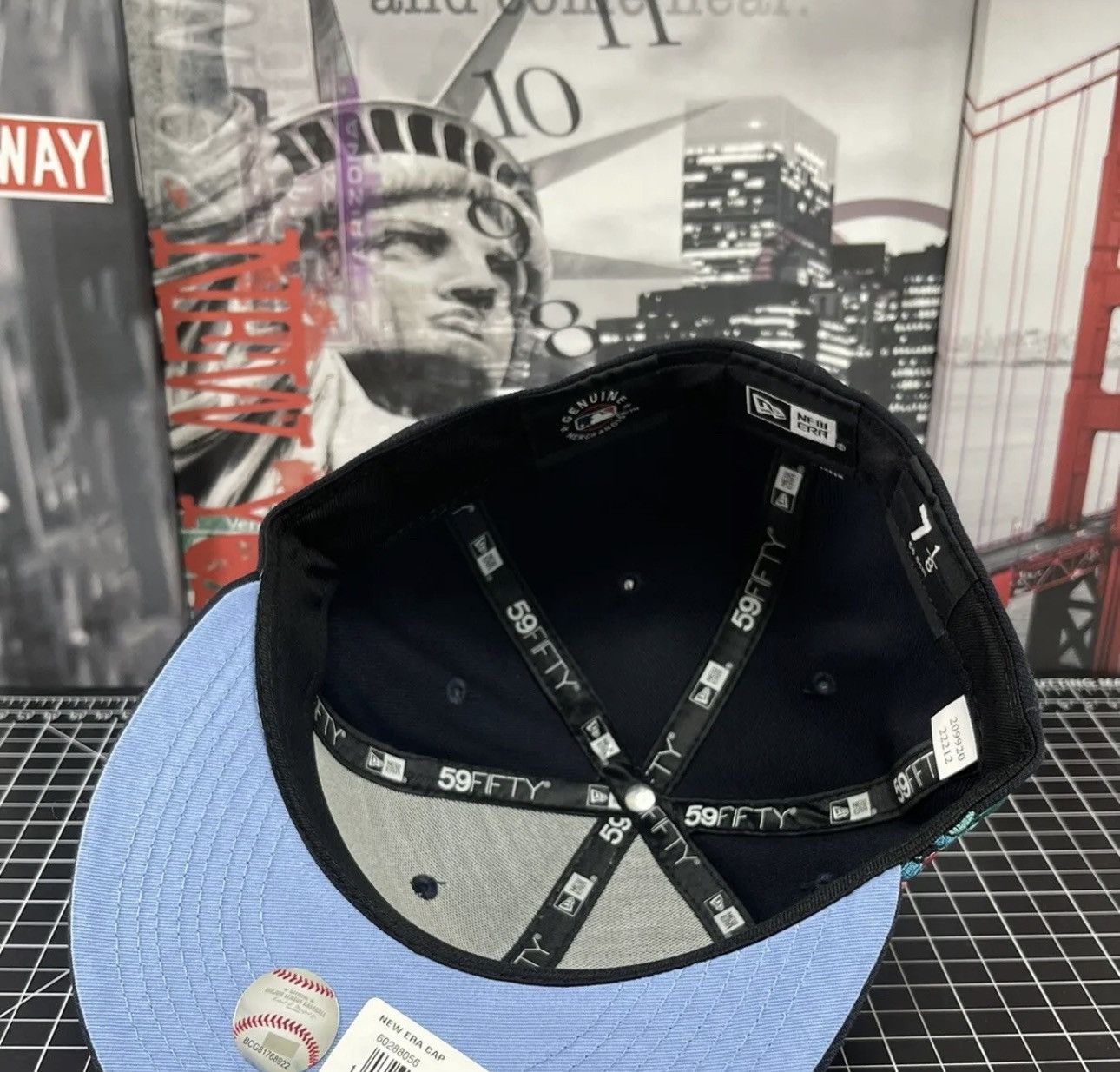 MLB × New Era × New York Yankees New Era New York Yankees Groovy 59FIFTY Fitted 7 1/8 Size ONE SIZE - 6 Thumbnail