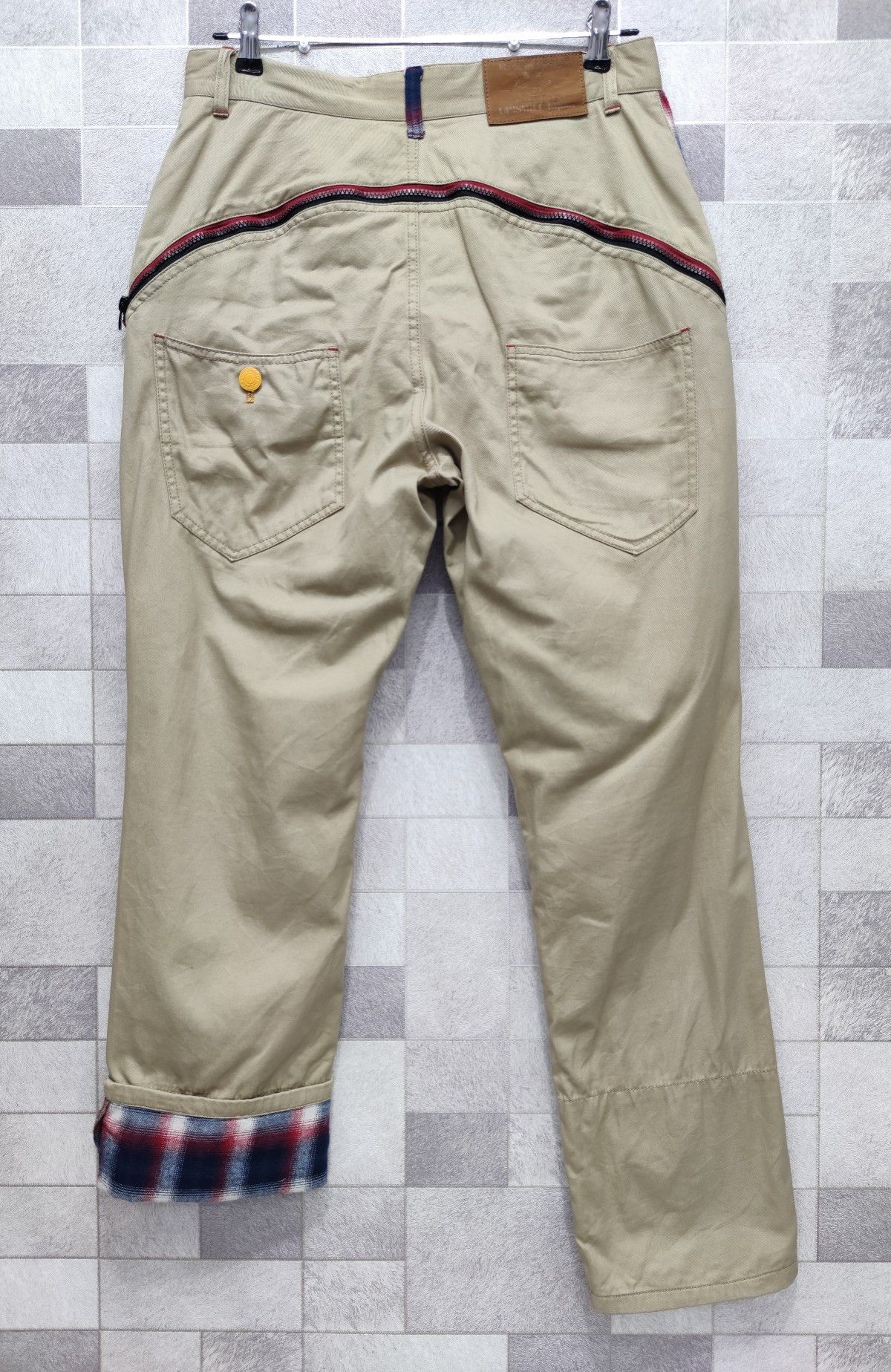 Art Comes First FUN SMILE!🔥 Up! SMILE Designer Japan Unique Pants Size US 30 / EU 46 - 9 Thumbnail