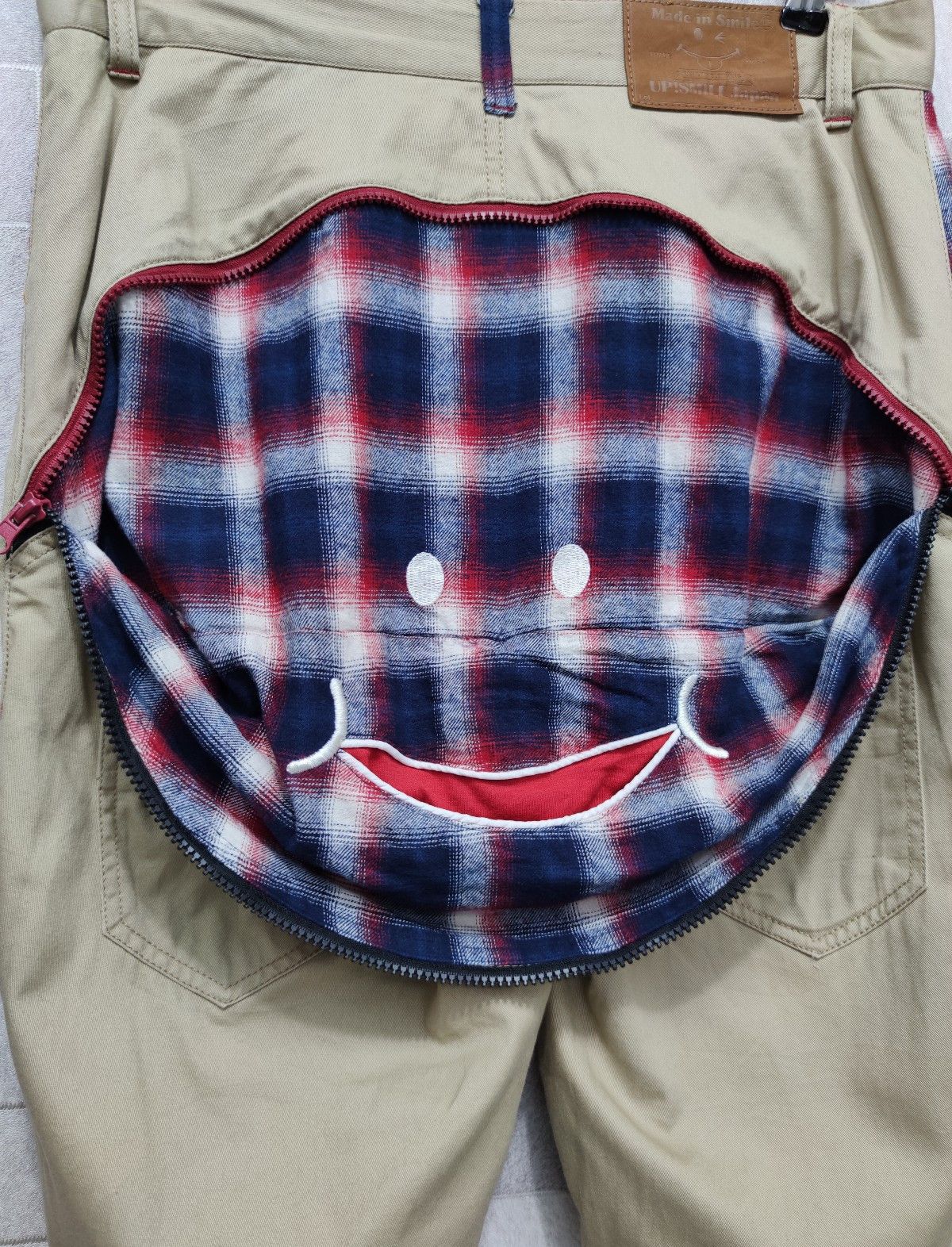 Art Comes First FUN SMILE!🔥 Up! SMILE Designer Japan Unique Pants Size US 30 / EU 46 - 12 Thumbnail