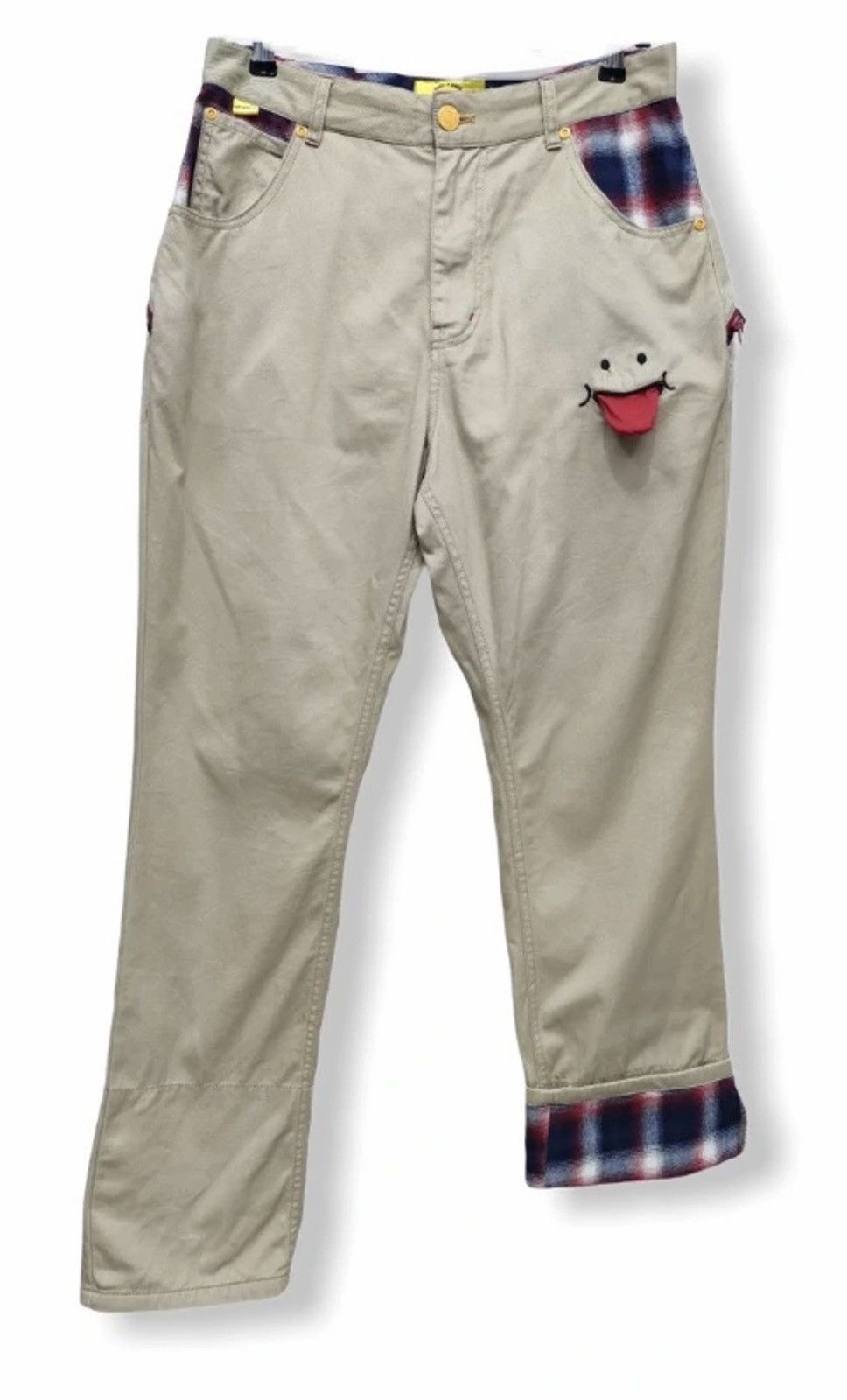 Art Comes First FUN SMILE!🔥 Up! SMILE Designer Japan Unique Pants Size US 30 / EU 46 - 2 Thumbnail