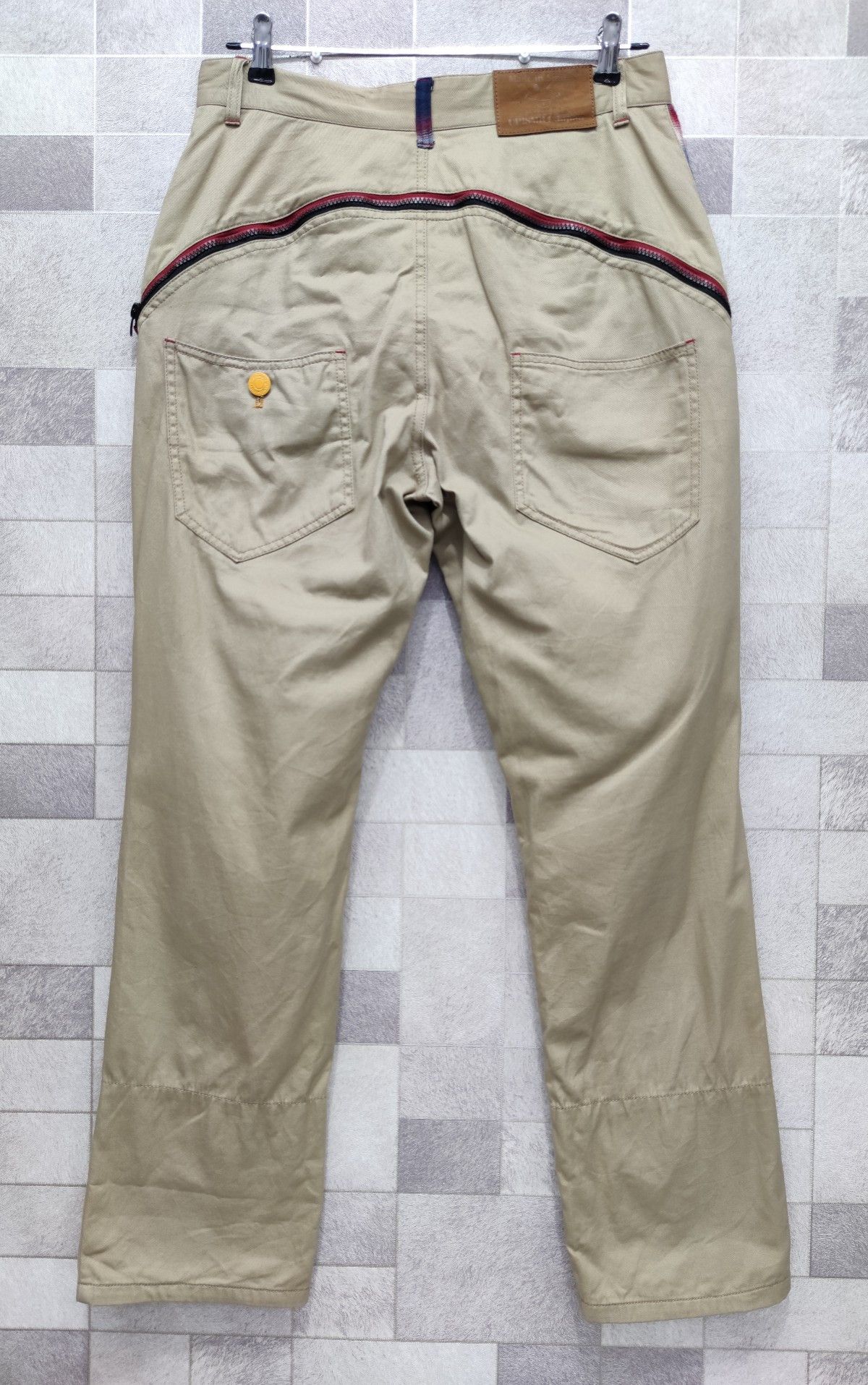 Art Comes First FUN SMILE!🔥 Up! SMILE Designer Japan Unique Pants Size US 30 / EU 46 - 8 Thumbnail