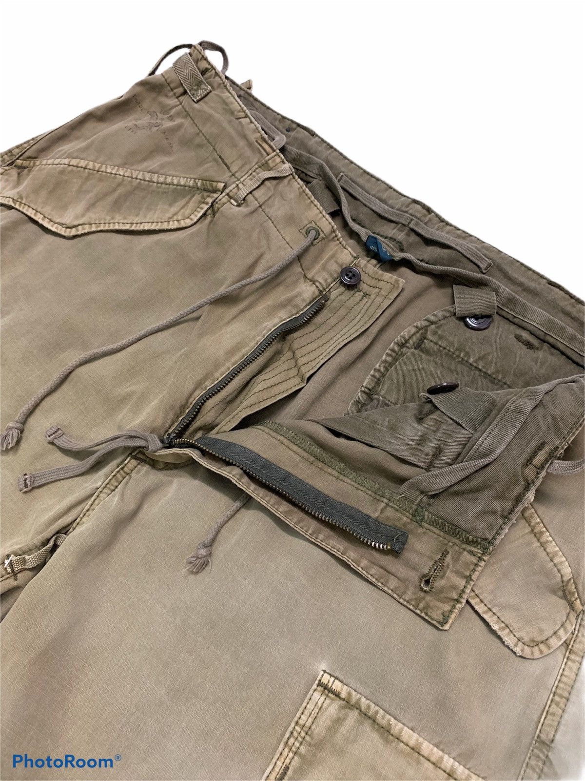 Polo Ralph Lauren RARE‼️Vtg PRL Tactical Pocket Bondage Cargo Combat Pants Size US 36 / EU 52 - 5 Thumbnail