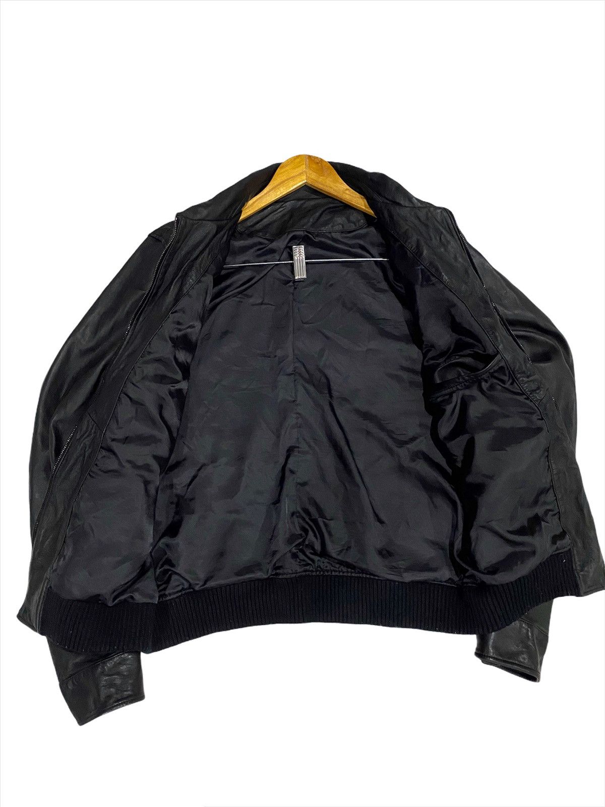 Hysteric Glamour 🧨Korean Y2K 6 pocket Tactical Leather Jacket black colour Size US L / EU 52-54 / 3 - 9 Thumbnail