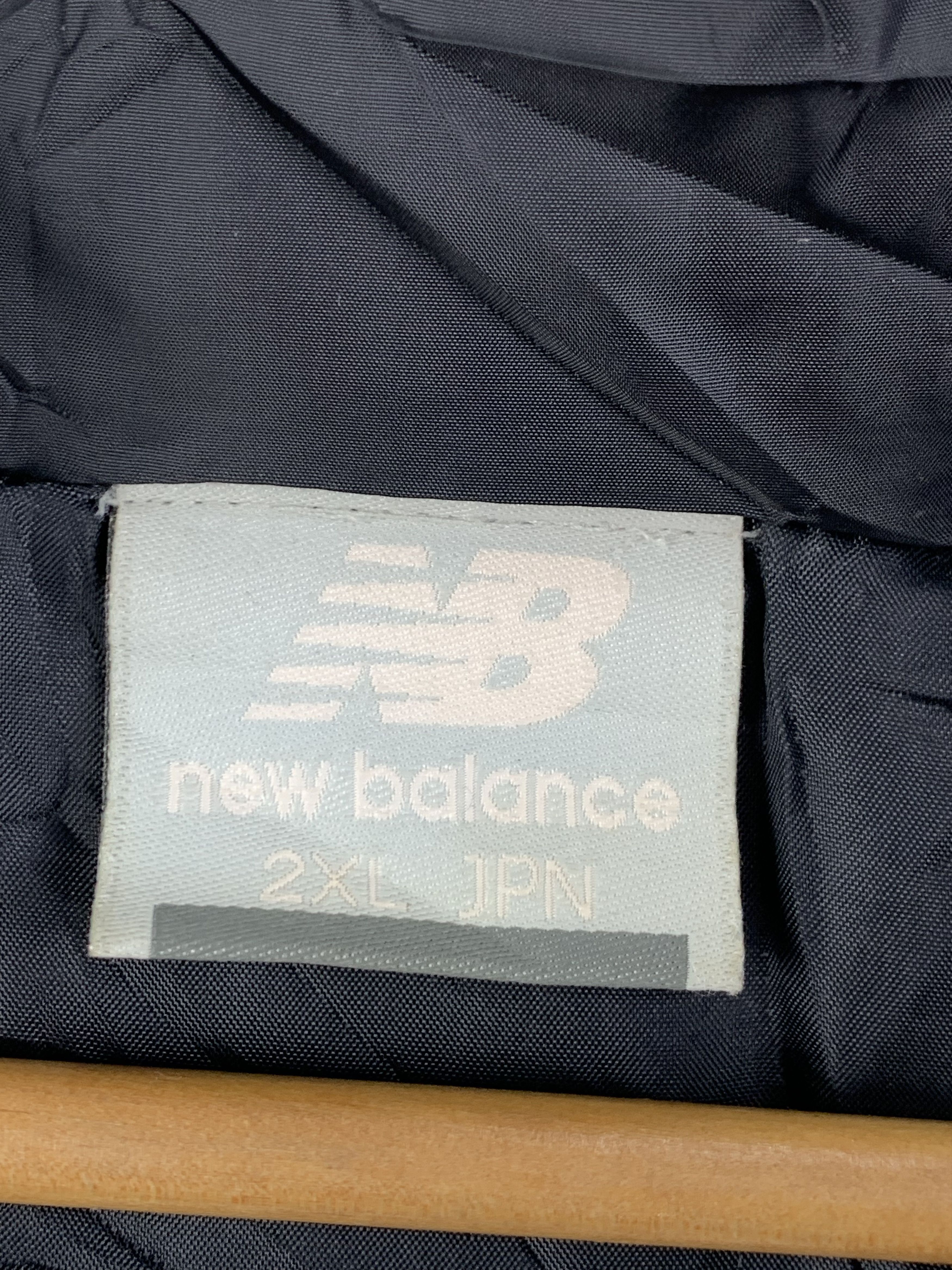 New Balance Vintage New Balance Windproof Hooded Black Jacket Size US XXL / EU 58 / 5 - 12 Thumbnail