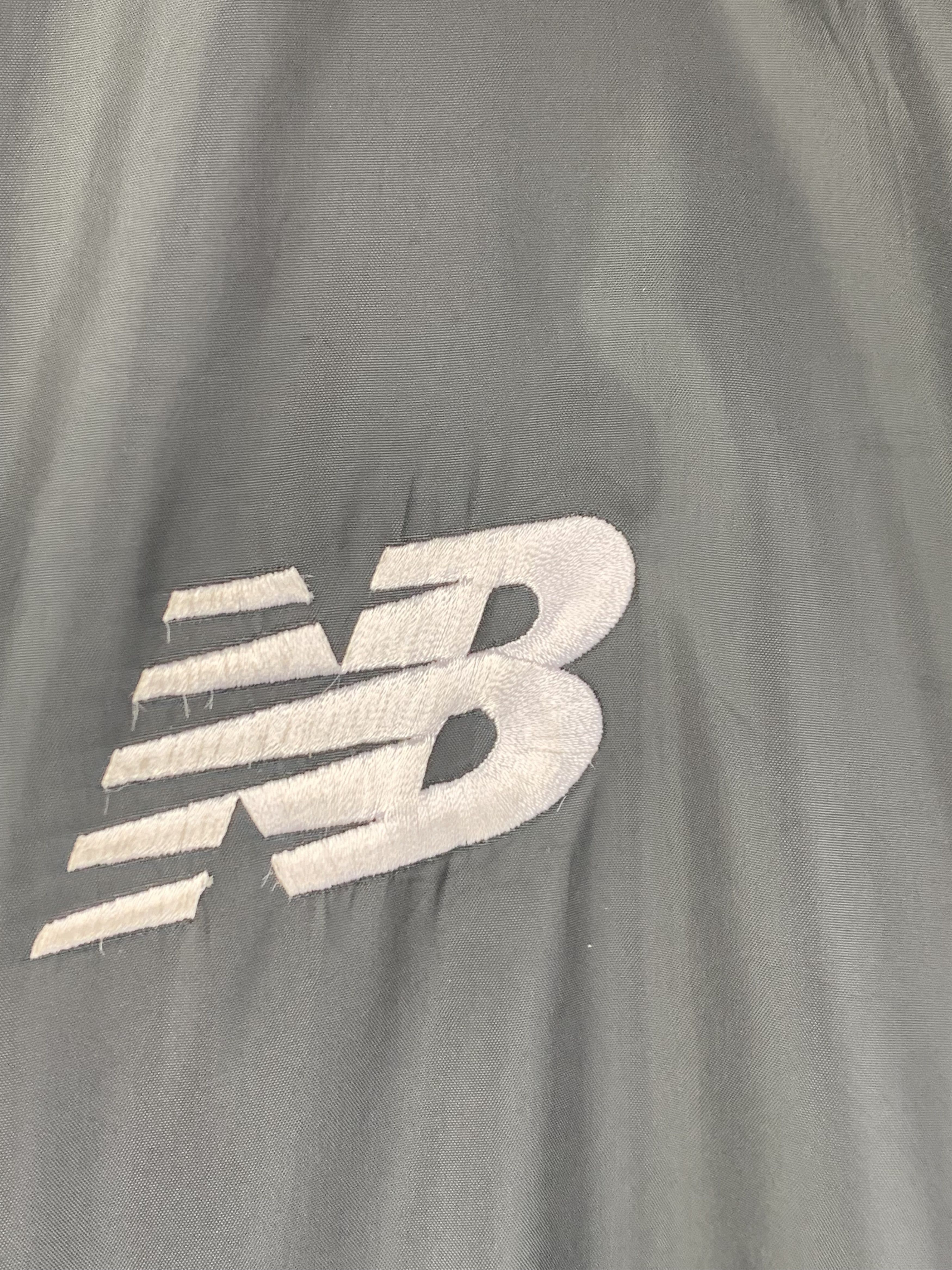 New Balance Vintage New Balance Windproof Hooded Black Jacket Size US XXL / EU 58 / 5 - 11 Thumbnail