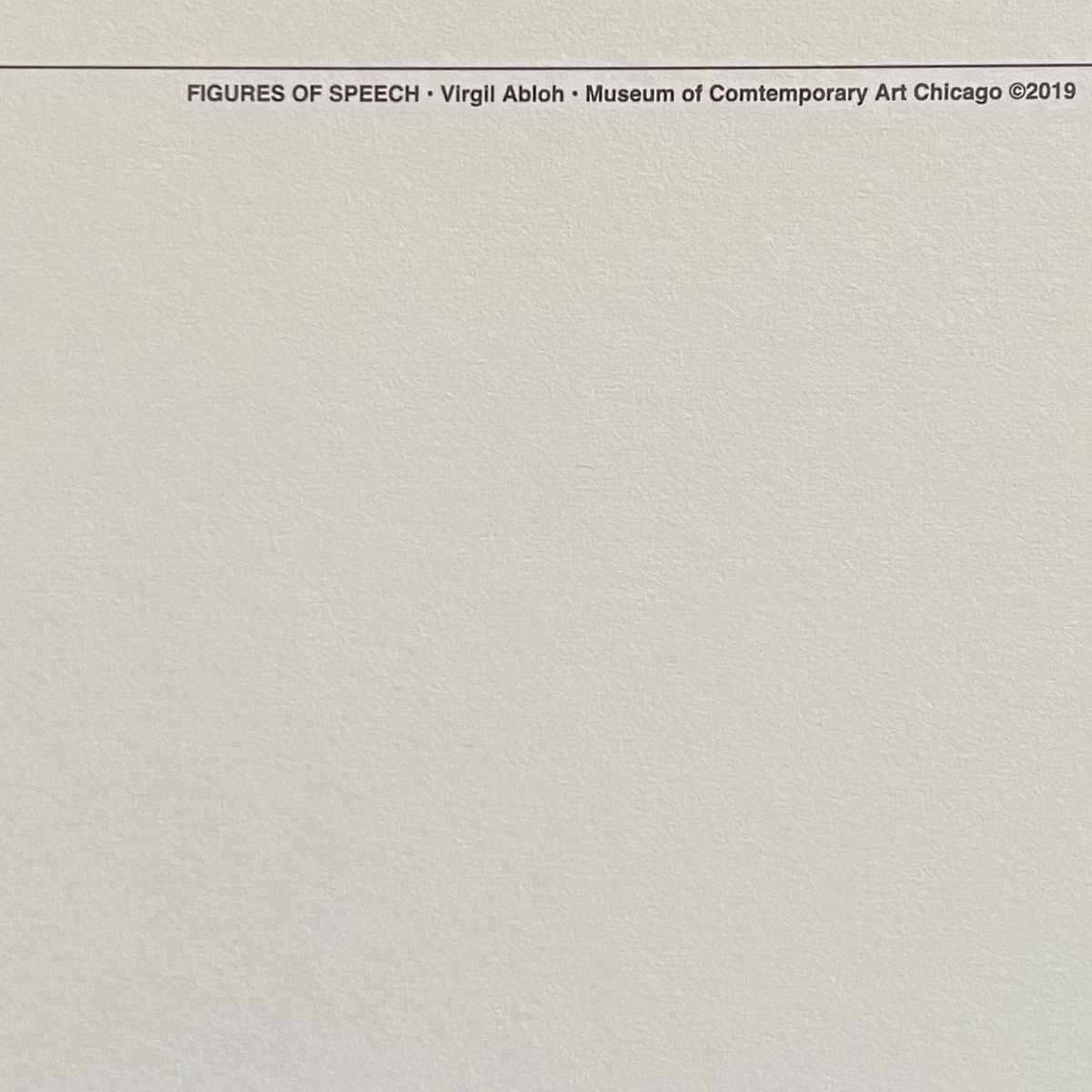 Virgil Abloh Set of 2 - Virgil Abloh x Futura Figures Of Speech Posters Size ONE SIZE - 9 Thumbnail