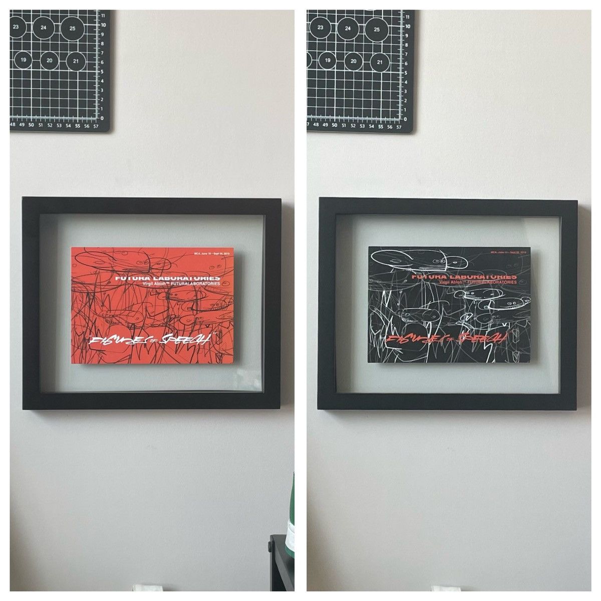 Virgil Abloh Set of 2 - Virgil Abloh x Futura Figures Of Speech Posters Size ONE SIZE - 1 Thumbnail