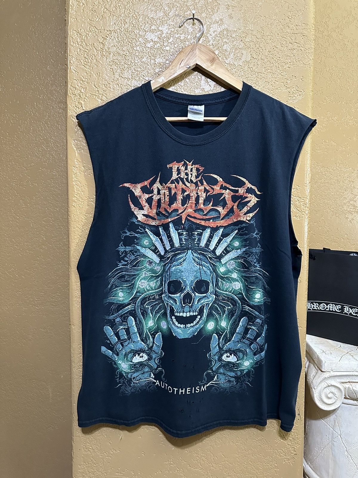 4GSELLER × Band Tees × Vintage thrashed VTG The Faceless Autotheism Sleeveless Tee Metal Size US L / EU 52-54 / 3 - 1 Thumbnail