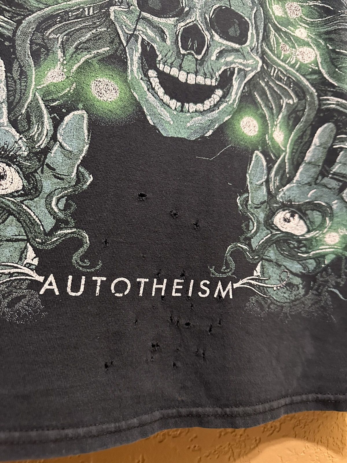 4GSELLER × Band Tees × Vintage thrashed VTG The Faceless Autotheism Sleeveless Tee Metal Size US L / EU 52-54 / 3 - 3 Thumbnail