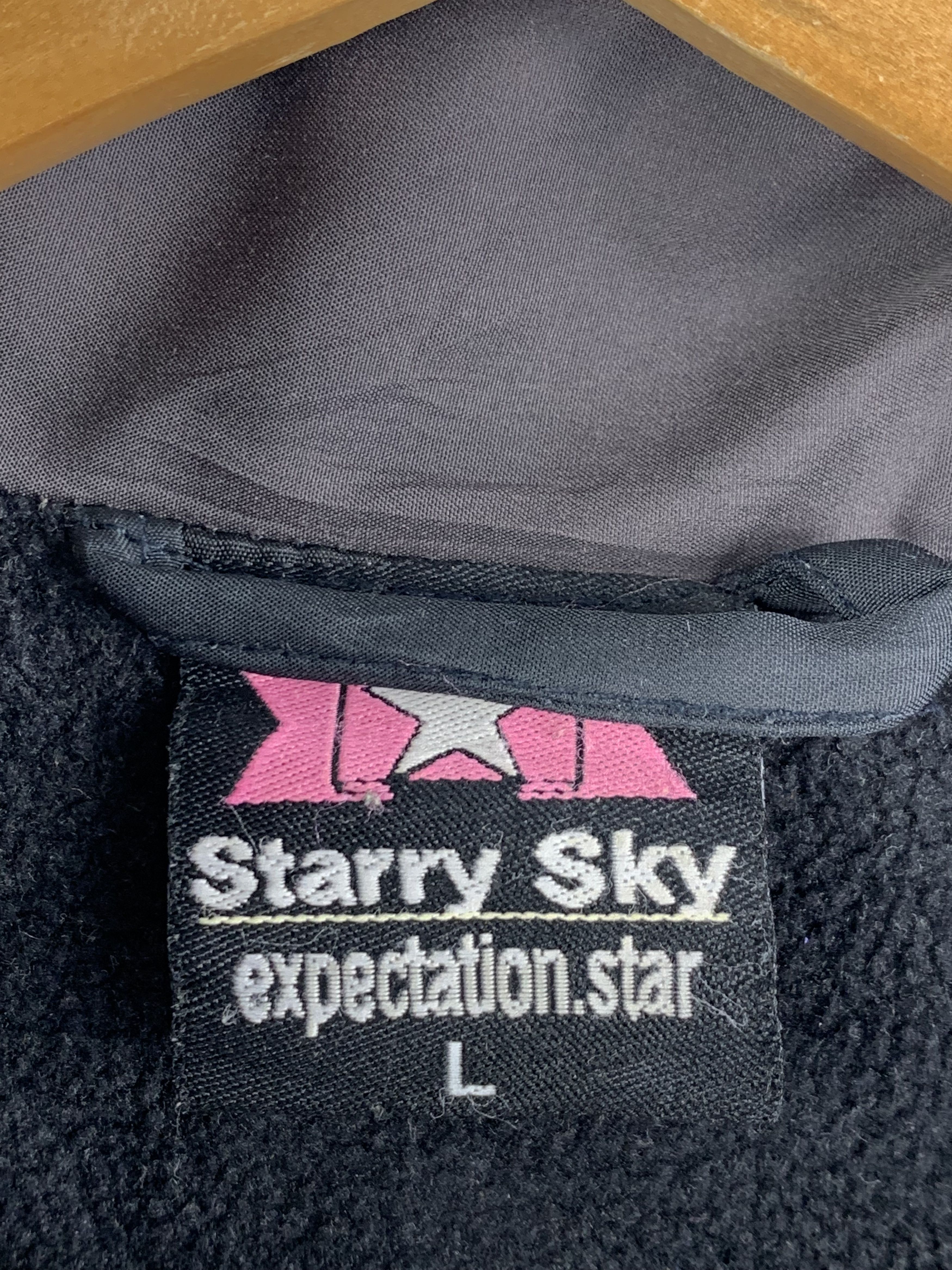 Japanese Brand Vintage STARRY SKY Zip Up Light Nylon Jacket Size US L / EU 52-54 / 3 - 10 Thumbnail