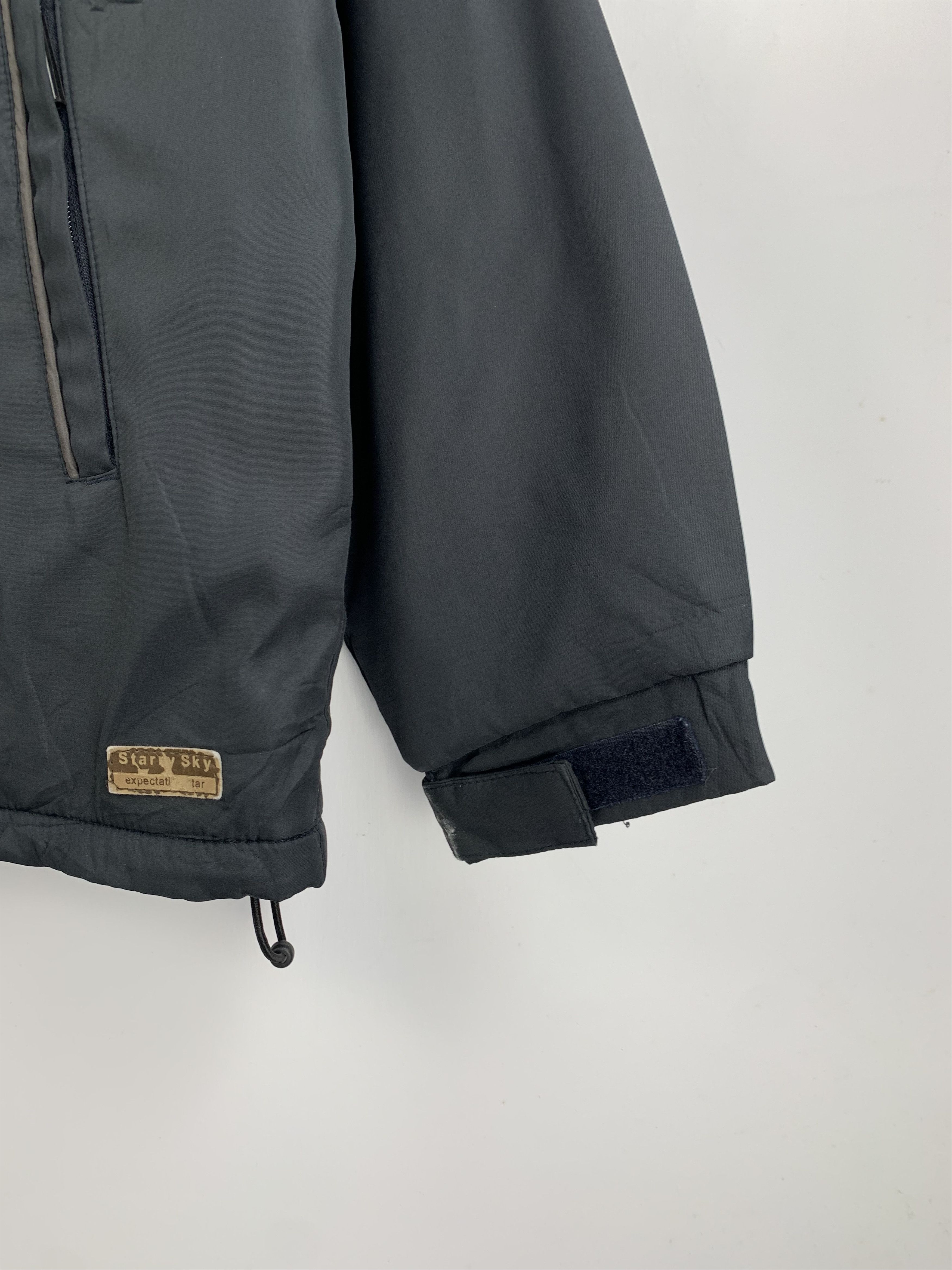 Japanese Brand Vintage STARRY SKY Zip Up Light Nylon Jacket Size US L / EU 52-54 / 3 - 7 Thumbnail
