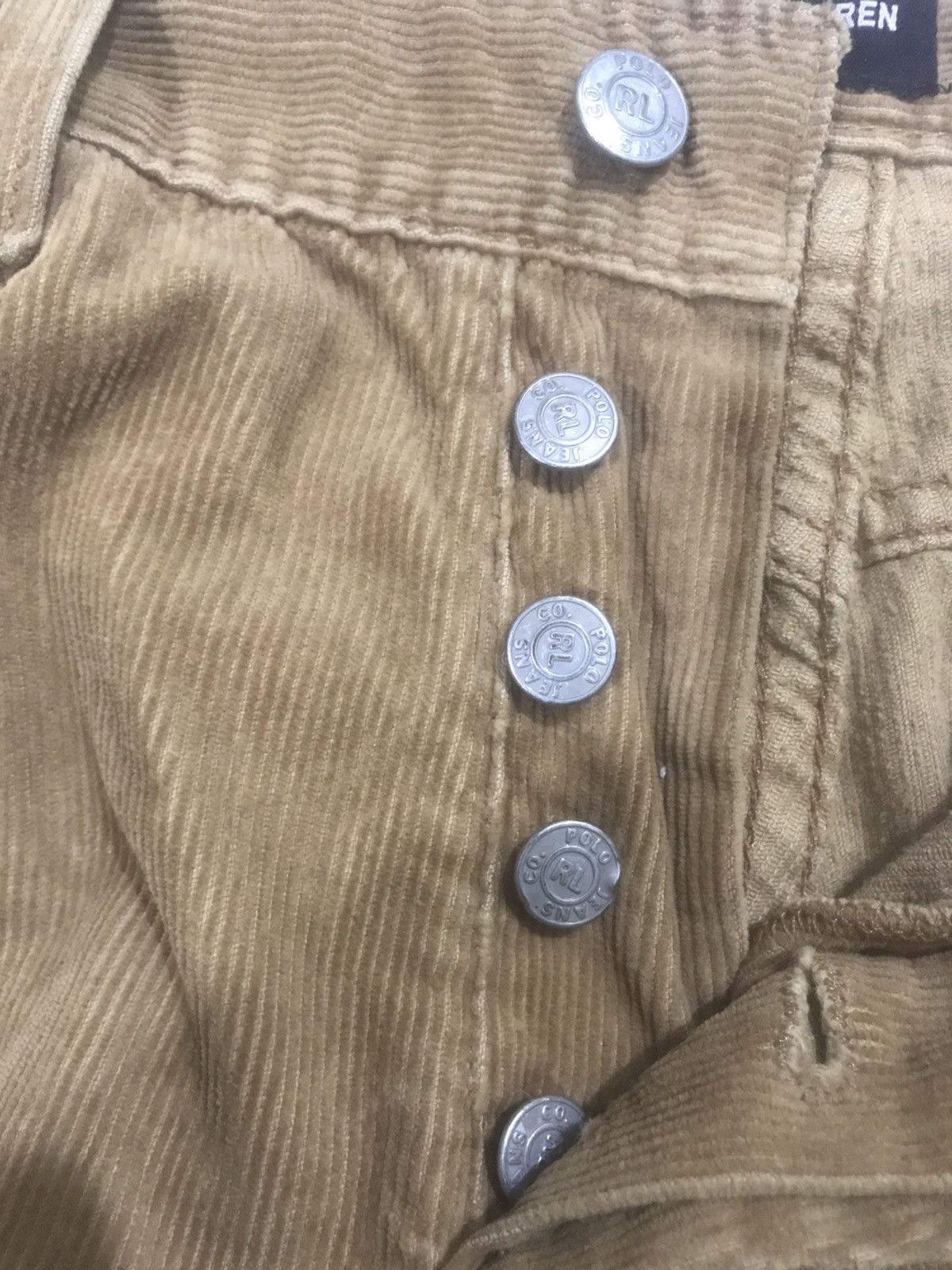 Polo Ralph Lauren Vintage 90s Ralph Lauren Button Fly Corduroy Pants Size US 28 / EU 44 - 12 Thumbnail