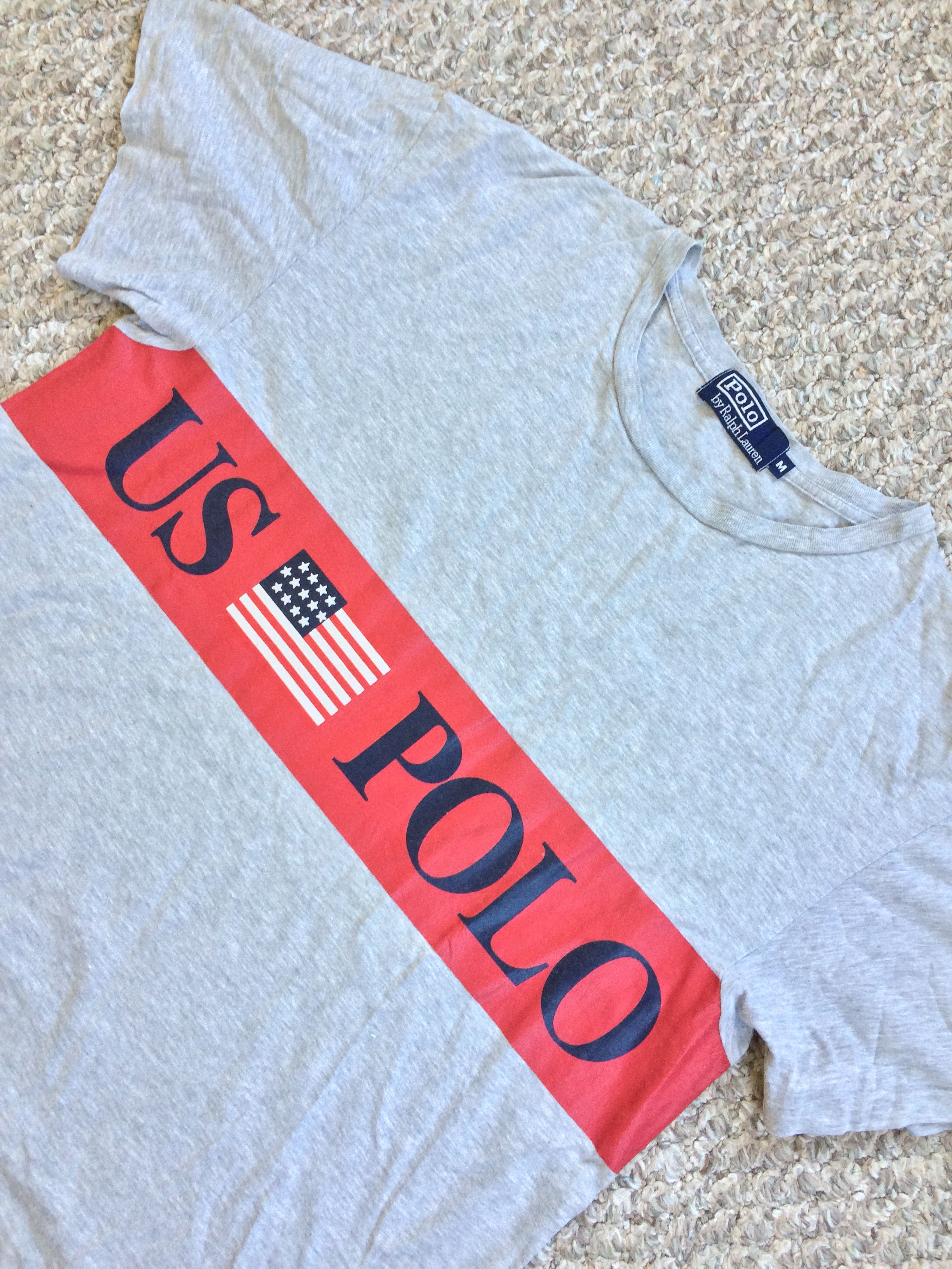 Polo Ralph Lauren Vintage US POLO Ralph Lauren T-Shirt Size US M / EU 48-50 / 2 - 3 Thumbnail